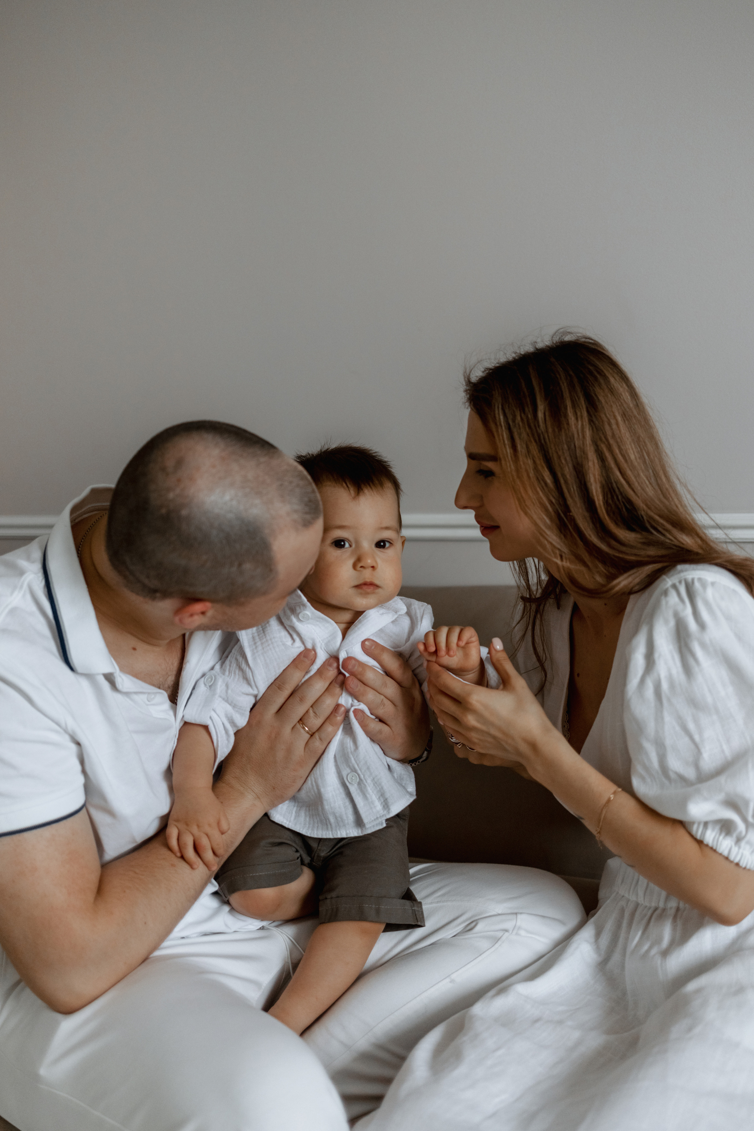 Первый день рождения Марка. Домашняя съемка. Фотограф Москва