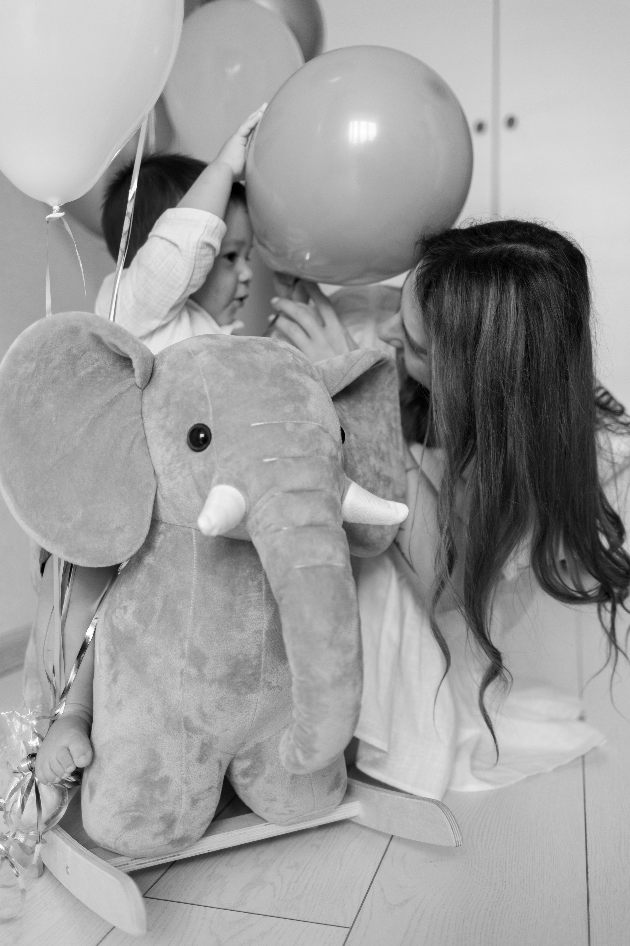 Первый день рождения Марка. Домашняя съемка. Фотограф Москва