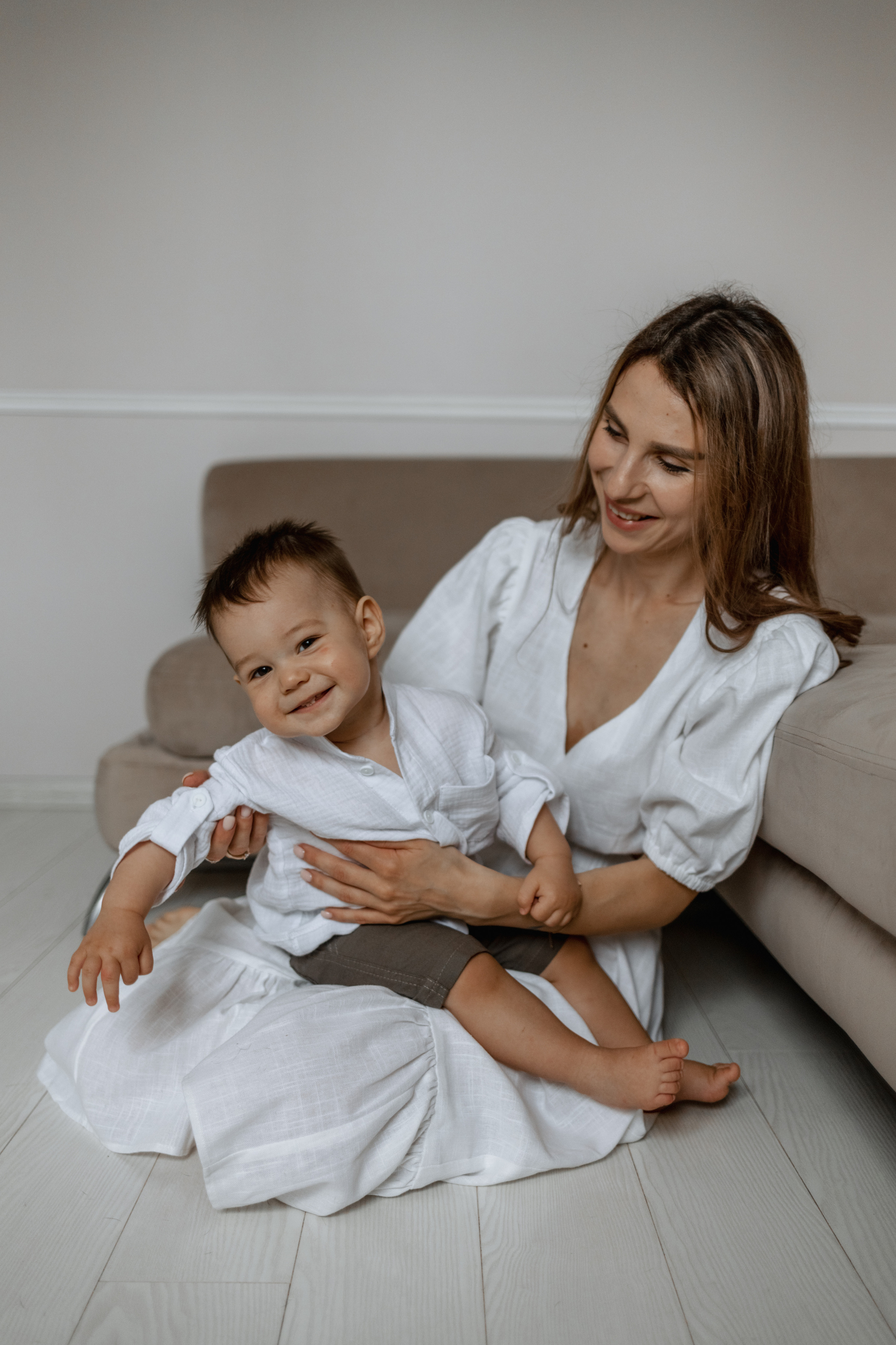 Первый день рождения Марка. Домашняя съемка. Фотограф Москва