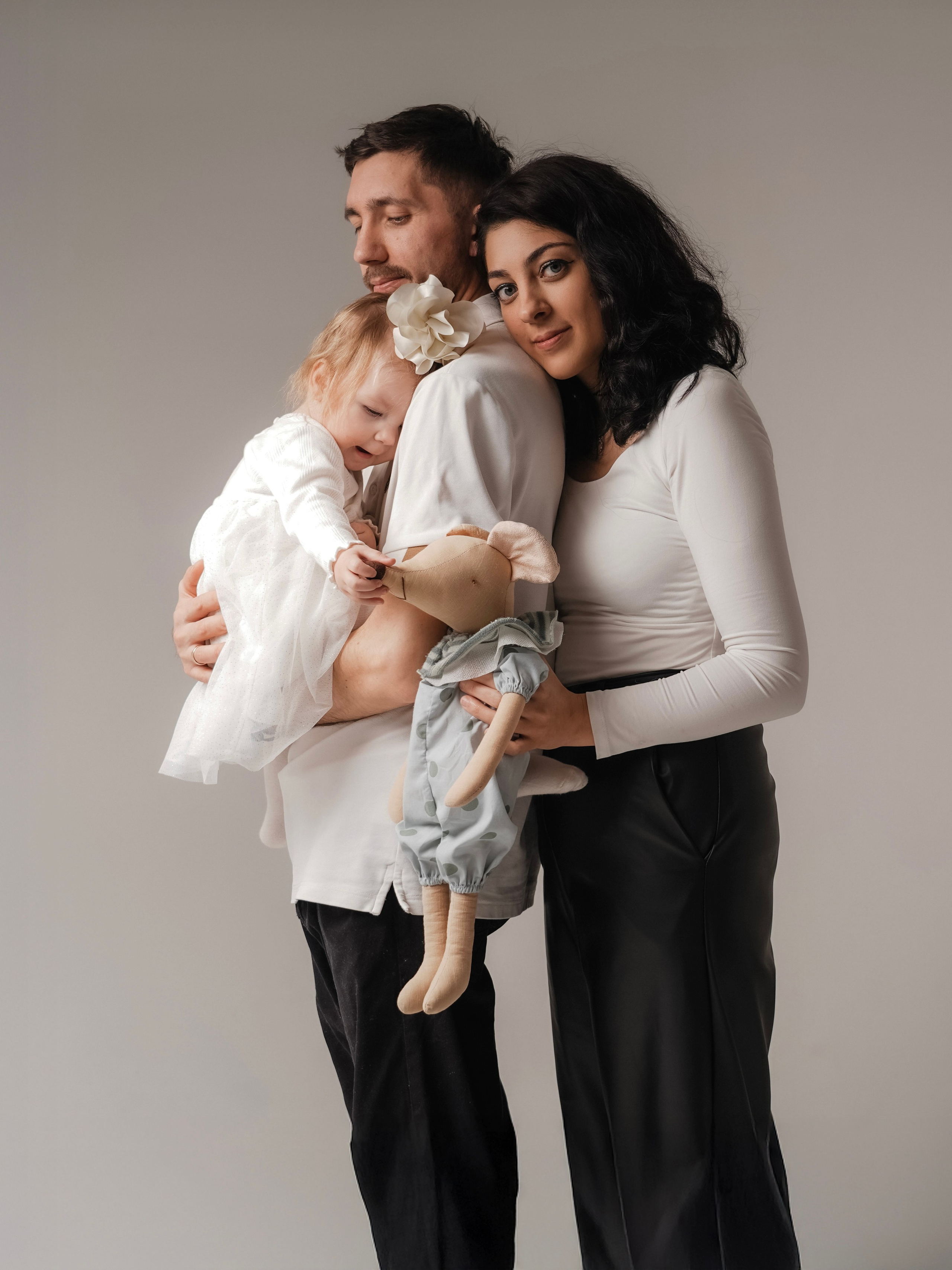 Семейная съемка на циклораме. Анна, фотограф Москва, Зеленоград