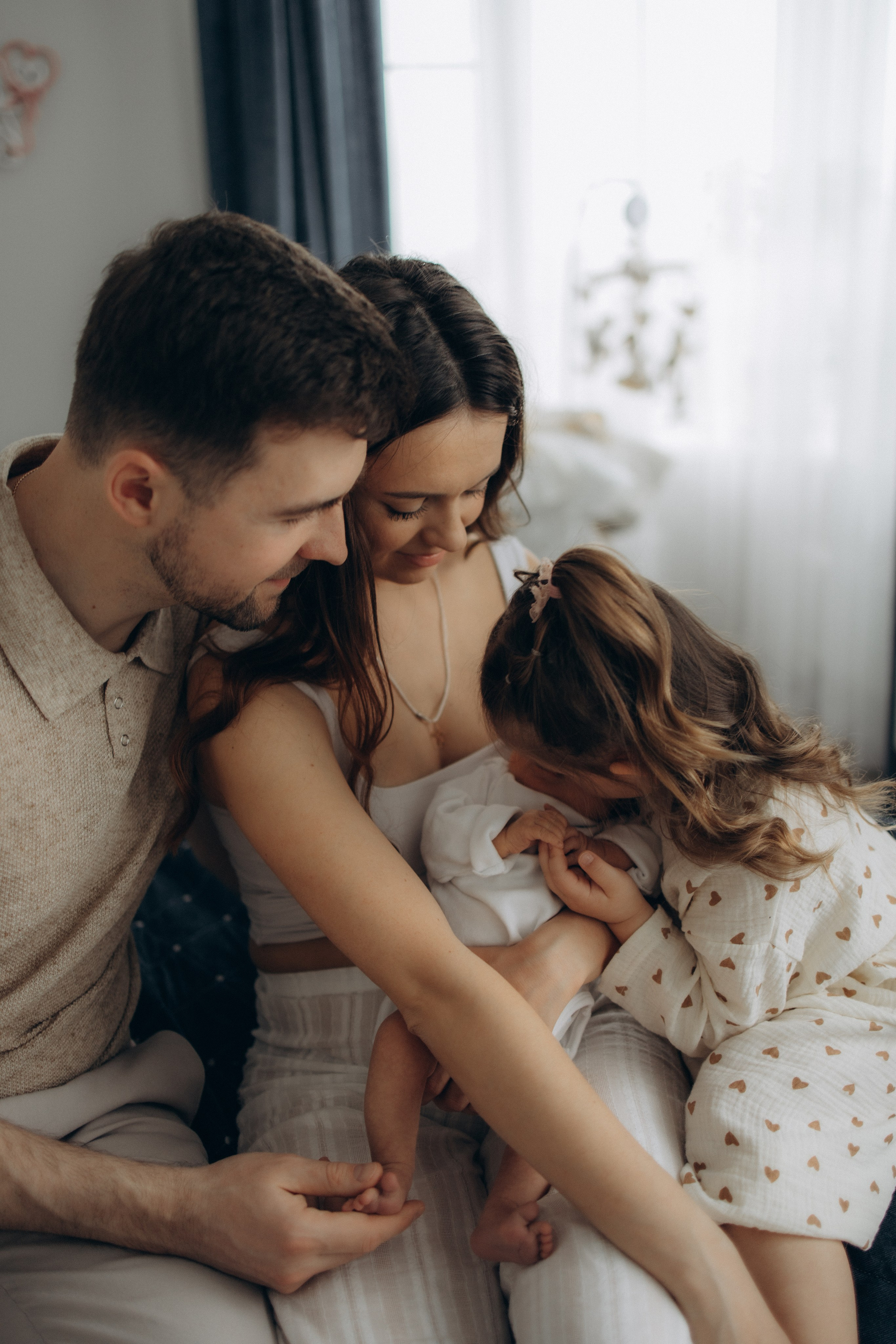 Маленькая кроха Есения. Семейный фотограф в Москве Анастасия Шалда