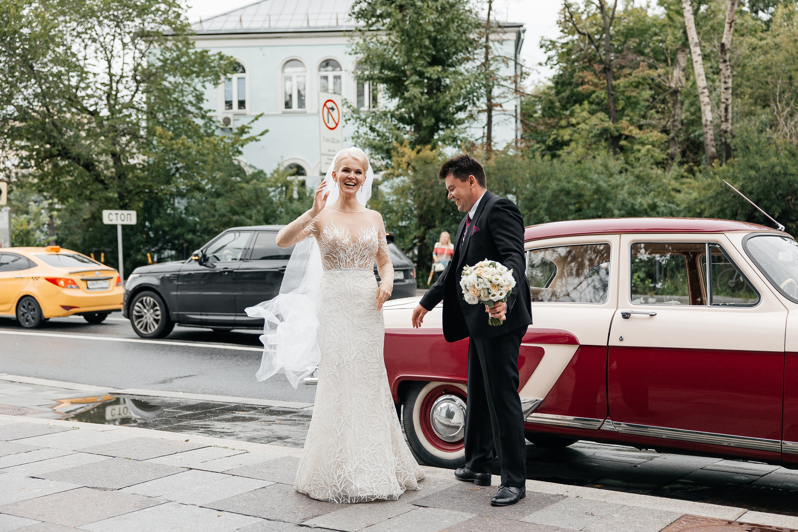 Ольга и Игорь (Загс + прогулка + банкет). Фотограф в Москве Екатерина Потапова