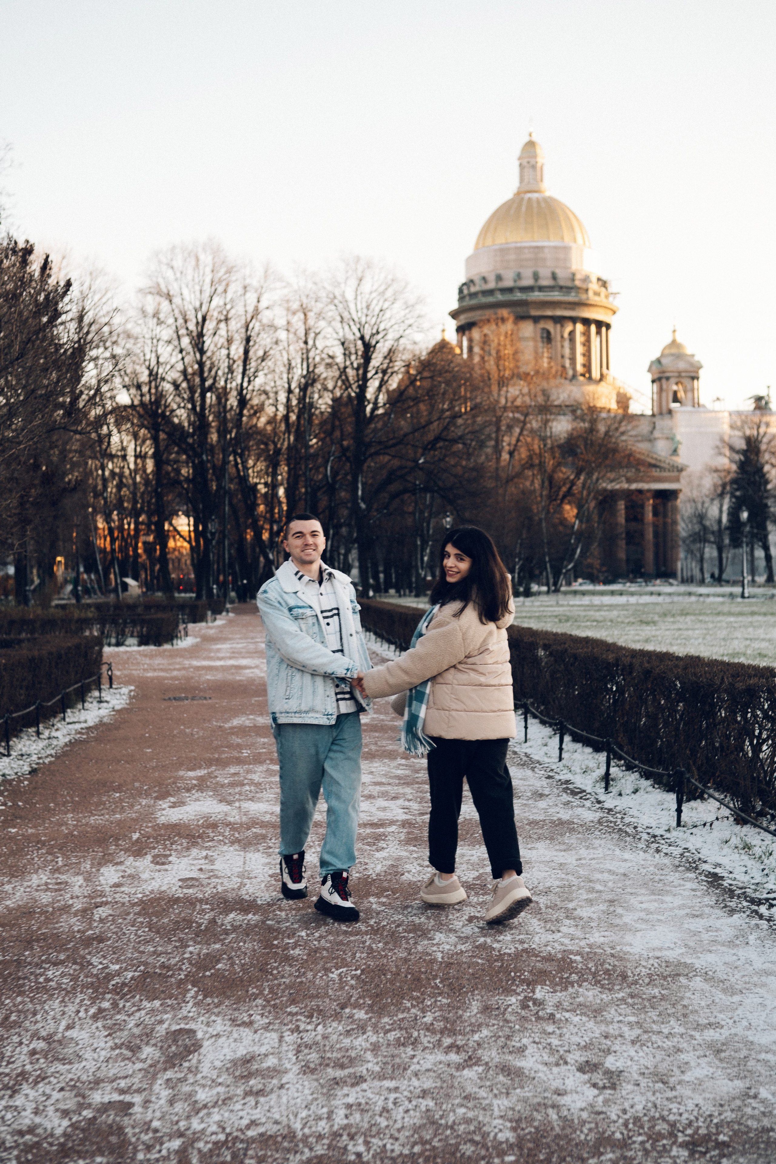 От Дворцовой к Исаакиевскому (зима). Фотограф в Санкт-Петербурге Кристина Брянская