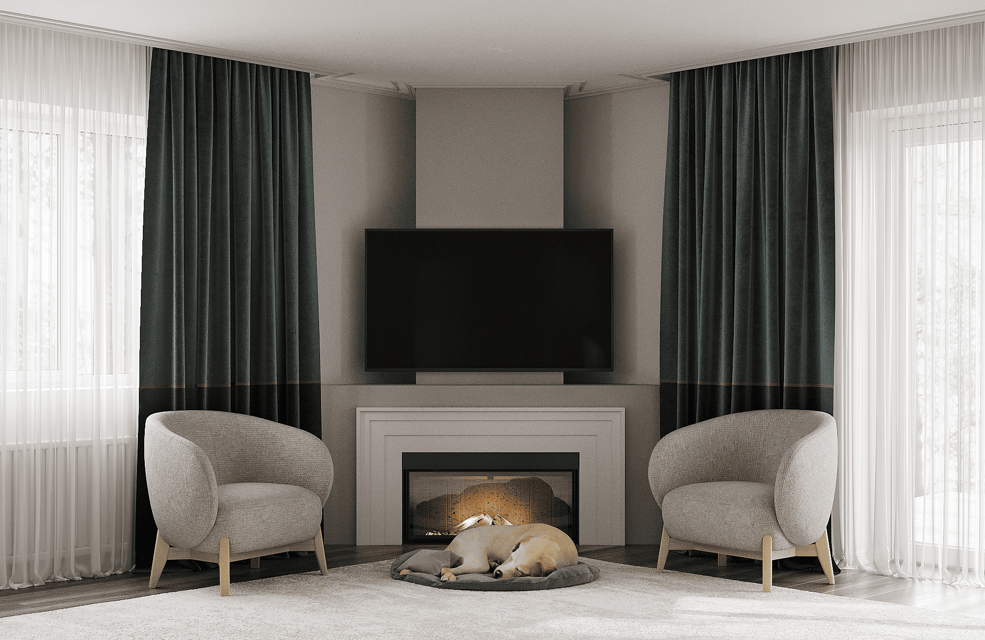 Проект «Дом с цветами». Дизайнер интерьера Ирина Воропаева