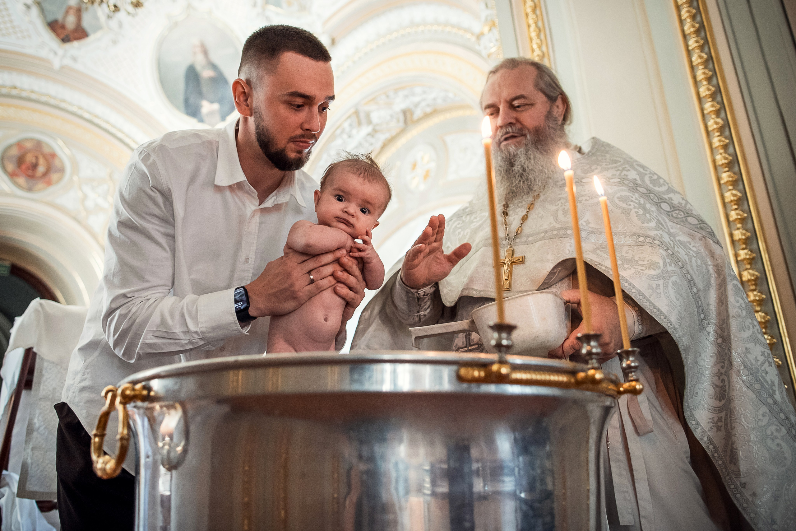 Крещение Есения. Фотограф на крещение, венчание Ольга Парфентьева