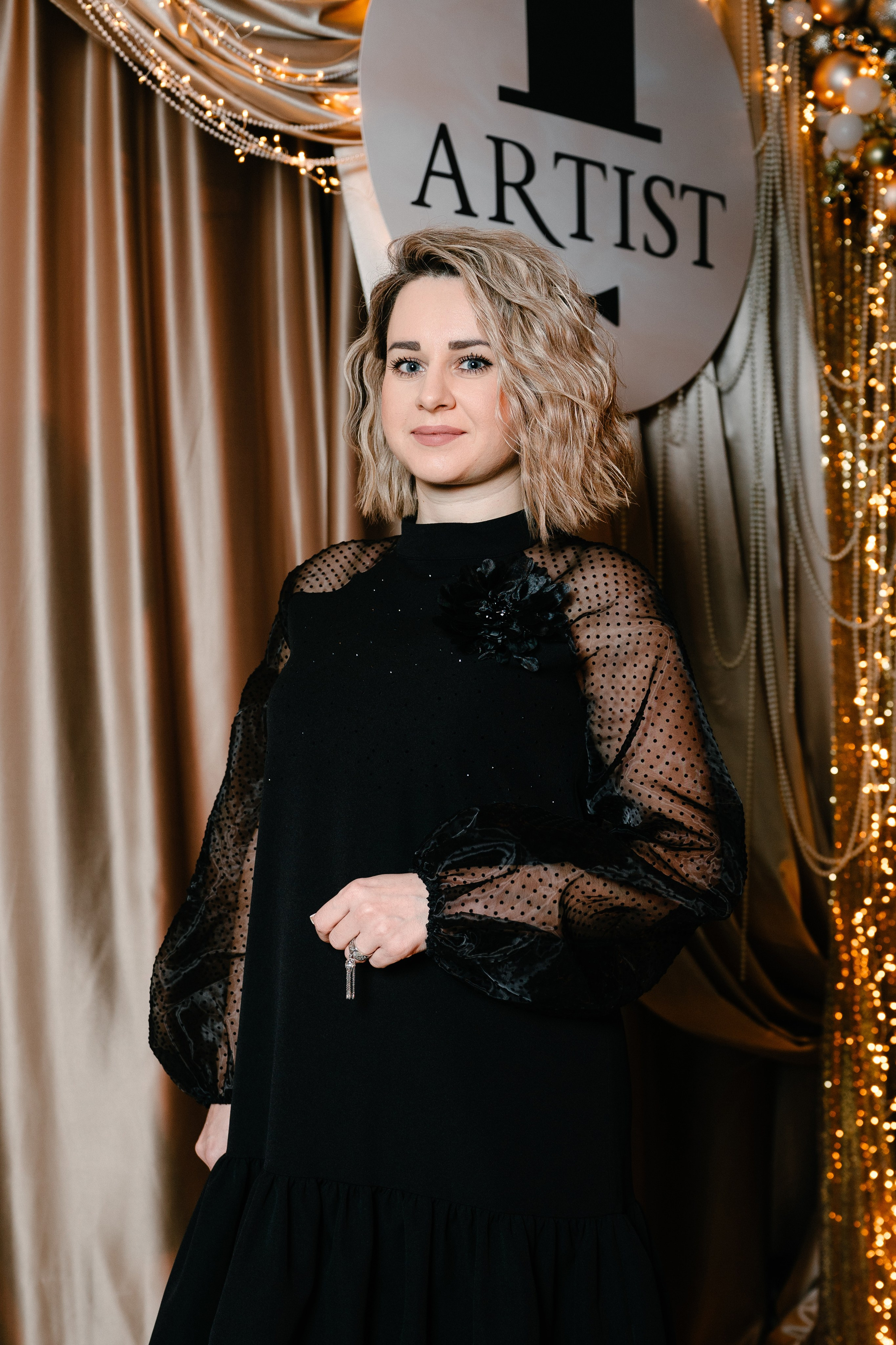 Новогодний вечер в Артисте. Свадебный и семейный фотограф в Воронеже Анастасия Бойко