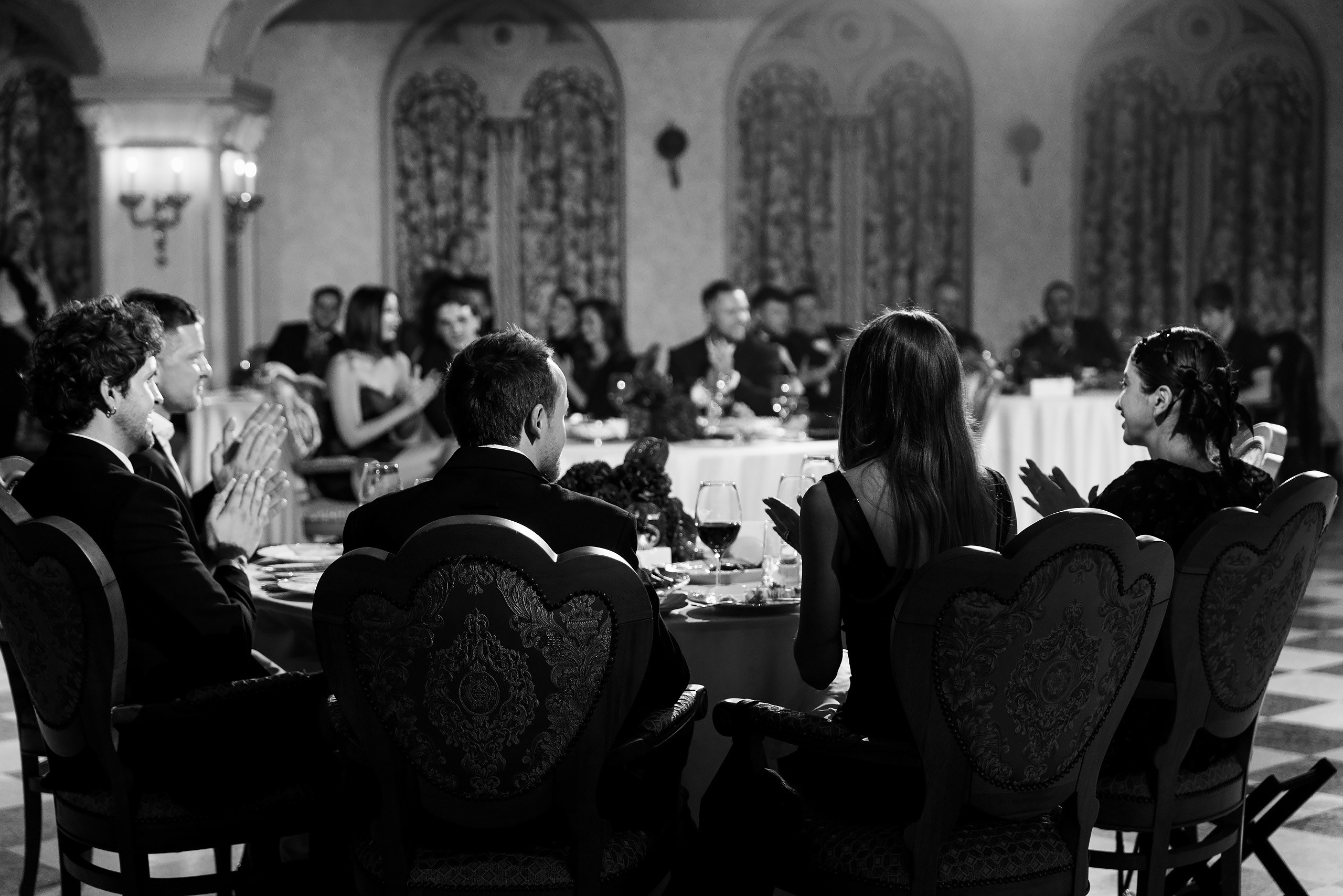 Эмоциональная свадебная фотосъемка в концертном зале Veneziano. Саша Потапкин Фотограф. Сочи, Екатеринбург, Москва