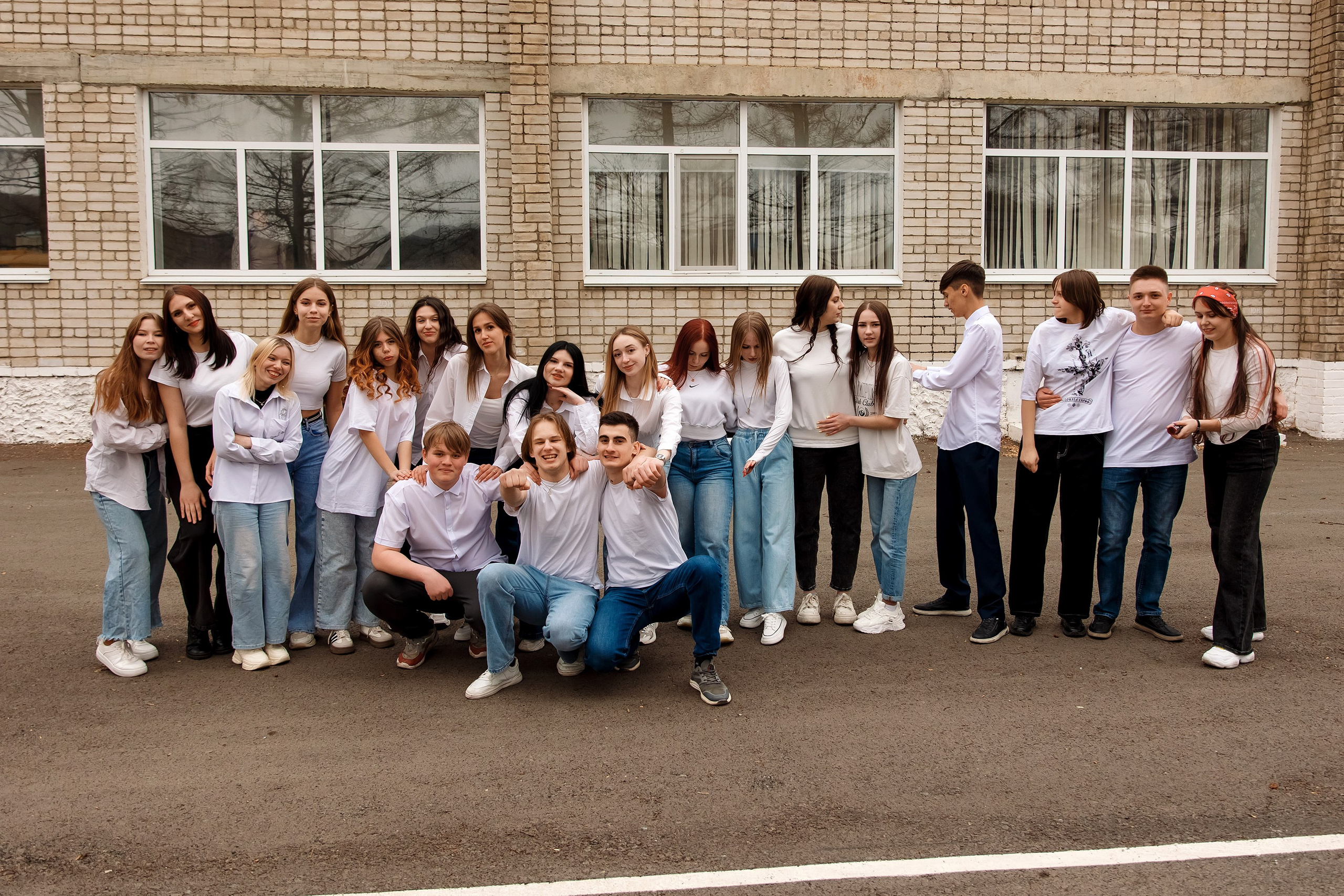 11 класс с. Барабаш. Фотограф Любовь Корниенко, Примоский край