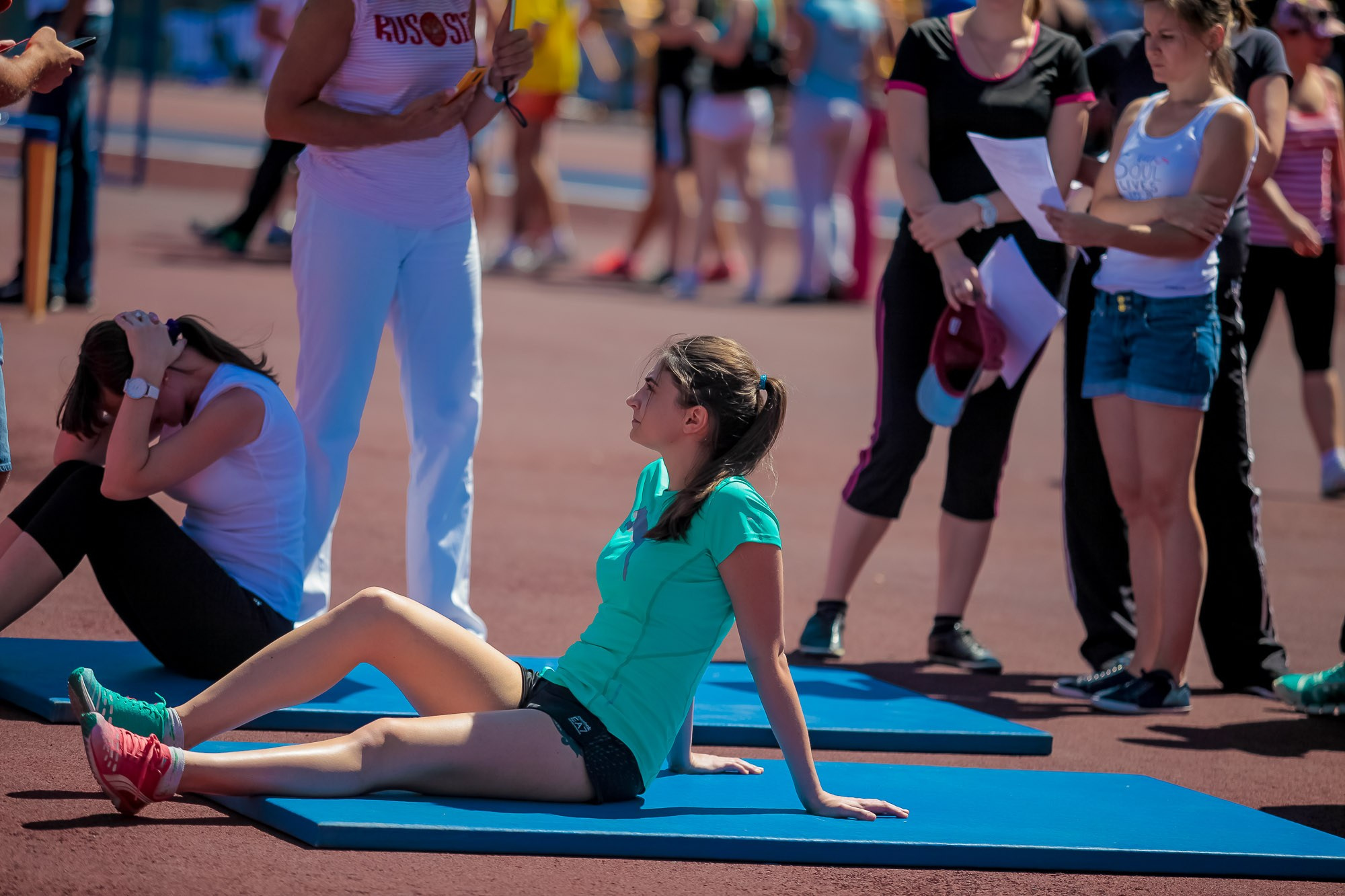 День Физкульт. Максим Матвийченко и Виктория Басова профессионалы своего дела
