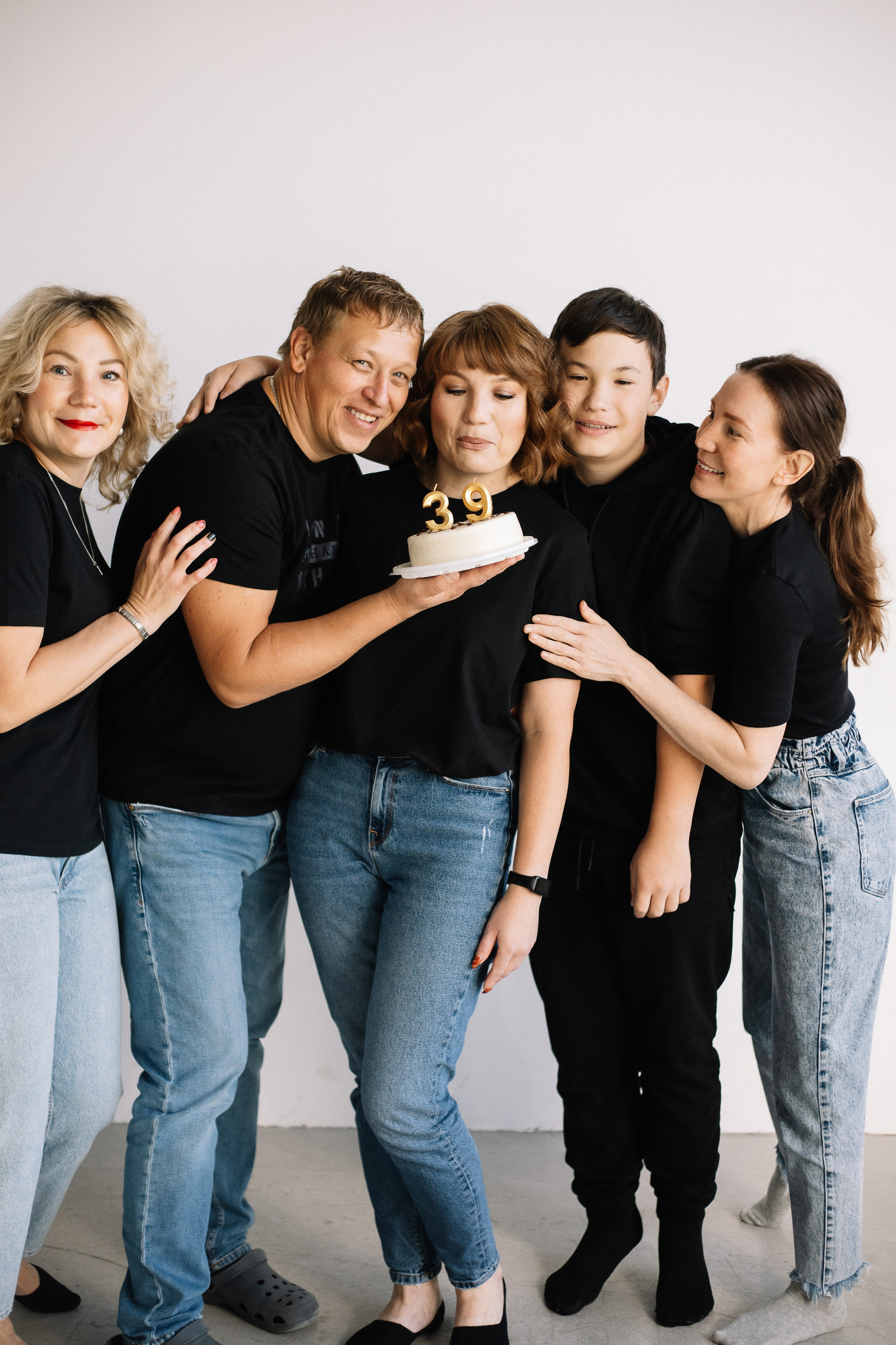 Фотосессия дня рождения в фотостудии города Томска. Семейный фотограф в Томске Максимова Екатерина