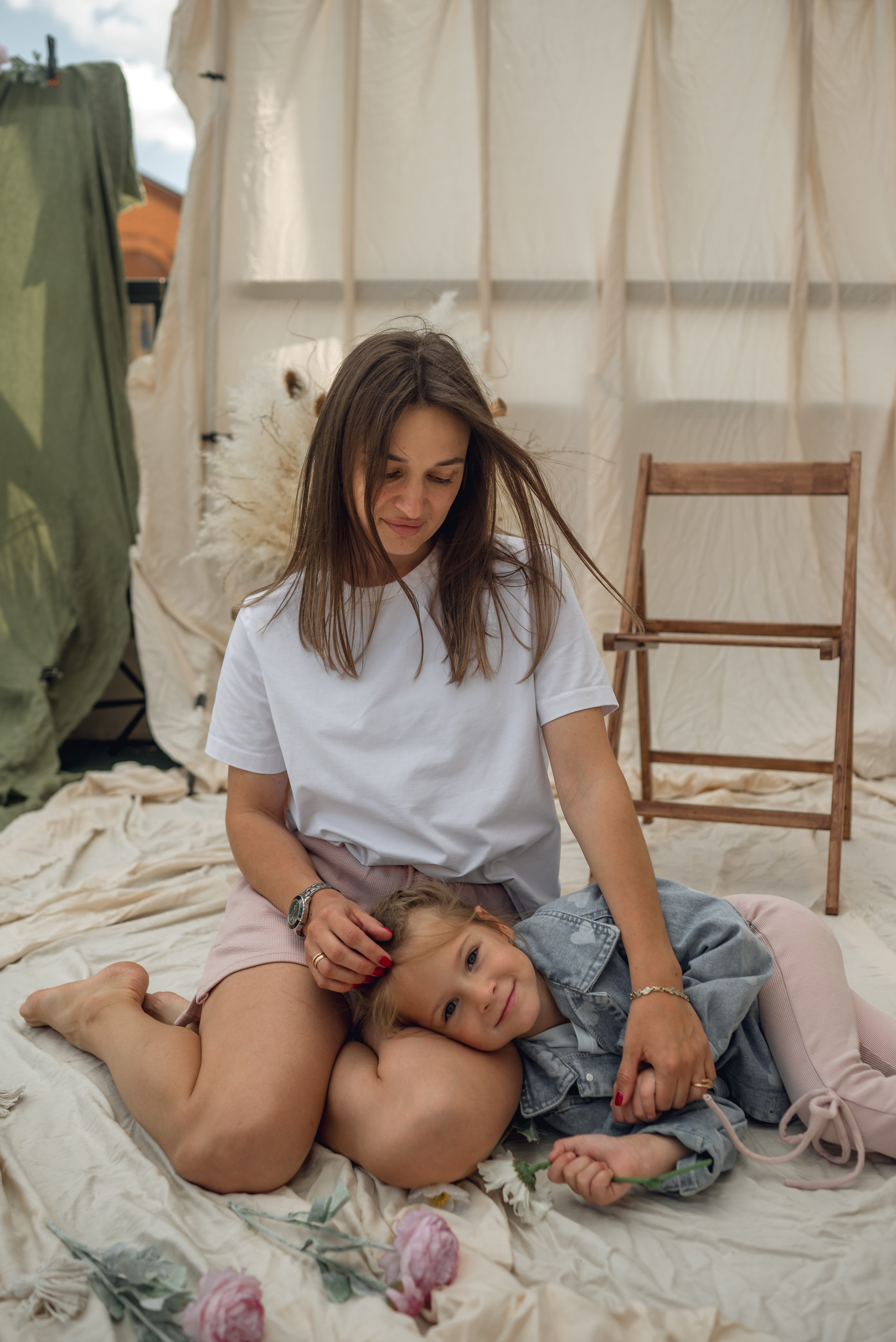 На крыше. Семейный и детский фотограф в Москве Князева Диана