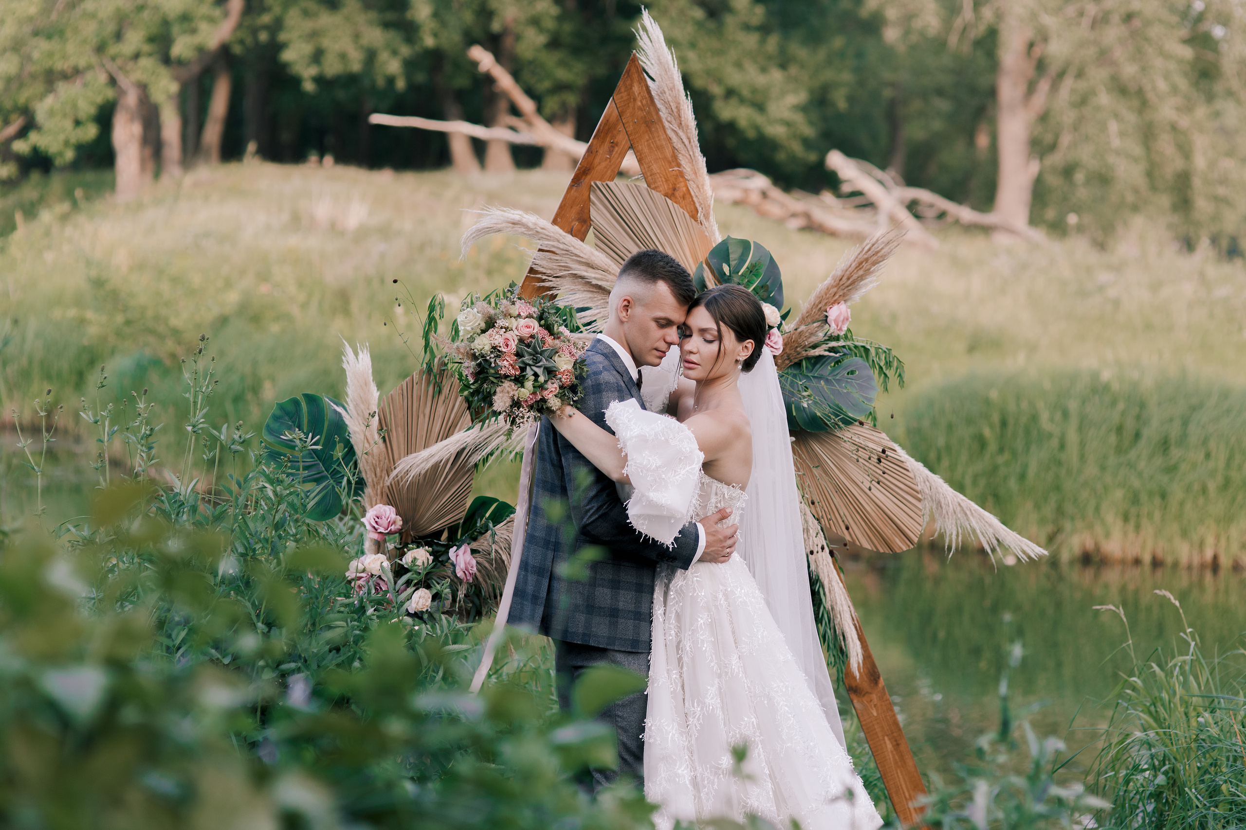 Выездная регистрация Шведские Дачи. Свадебный фотограф в Самаре Катерина Мостовая