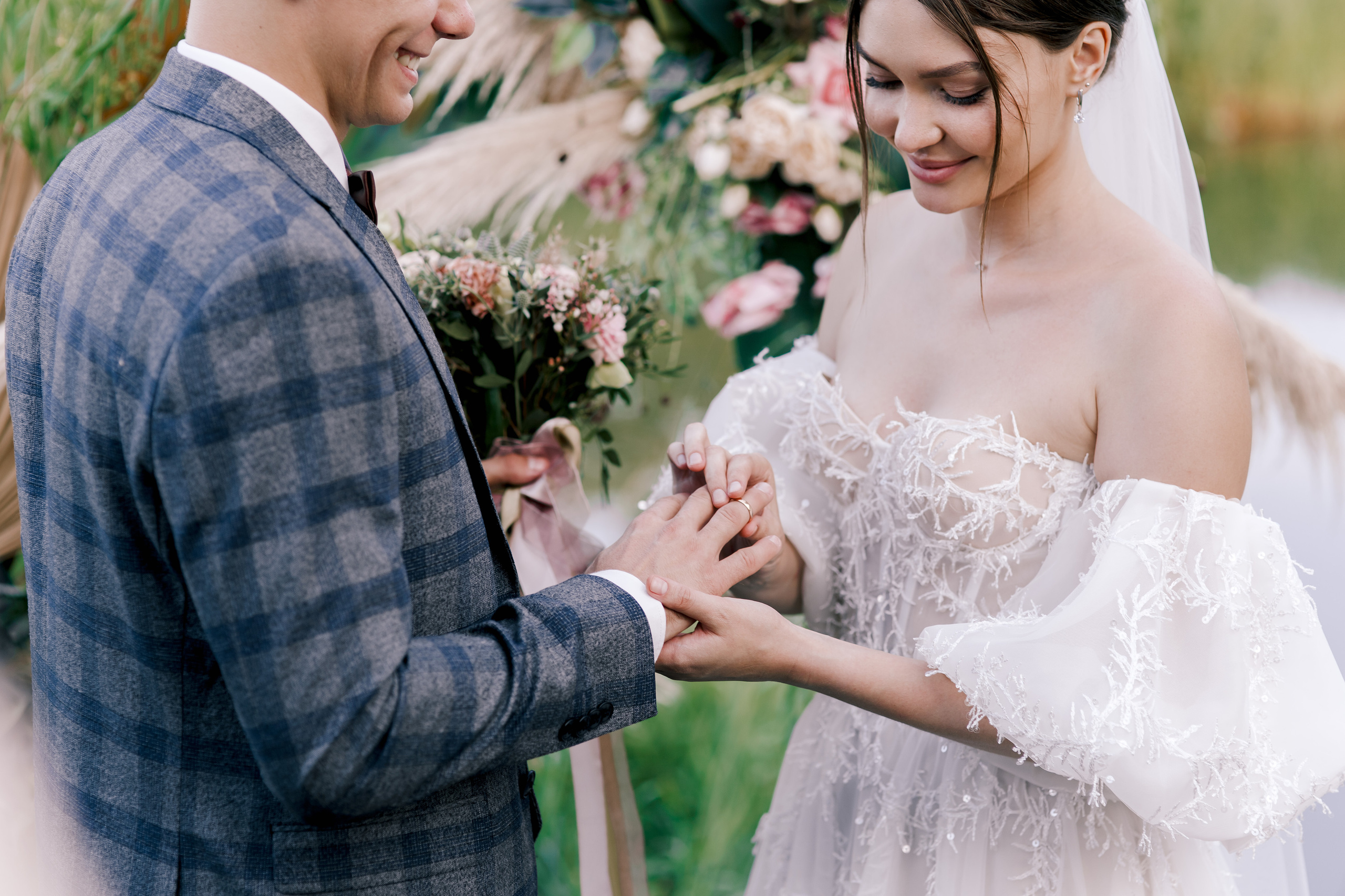 Выездная регистрация Шведские Дачи. Свадебный фотограф в Самаре Катерина Мостовая