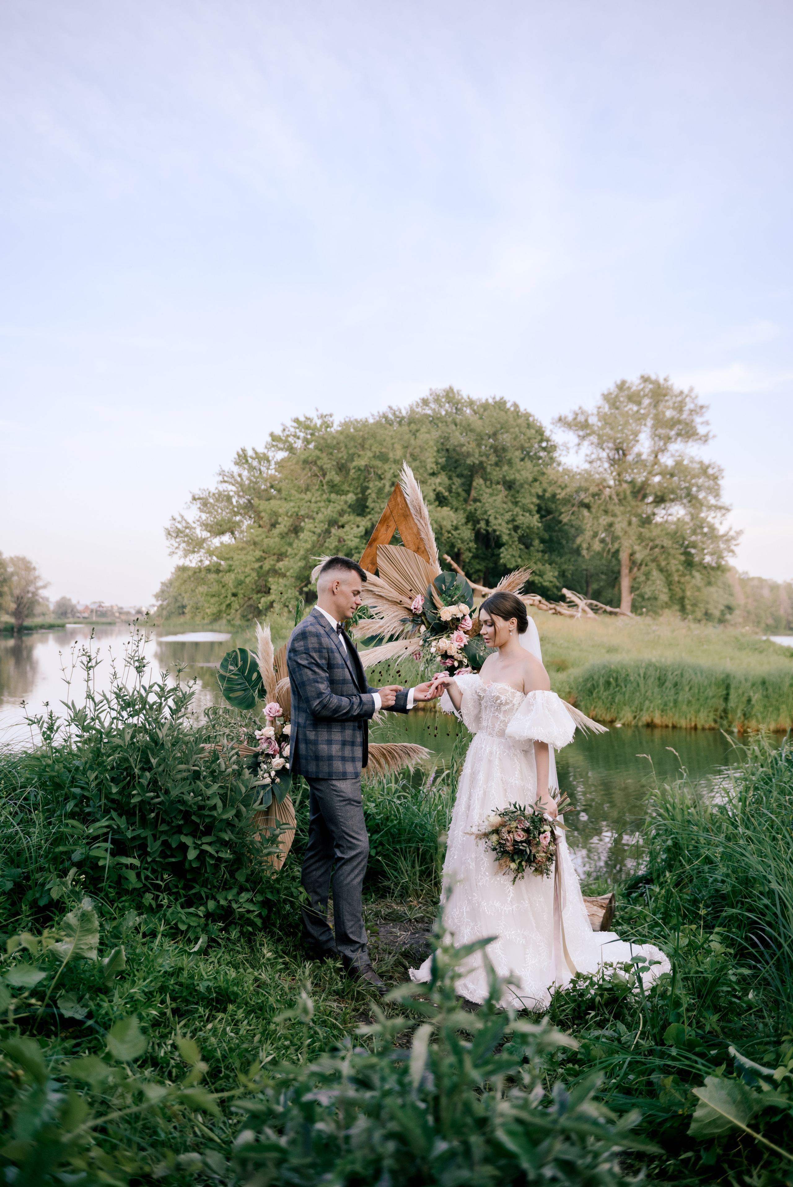 Выездная регистрация Шведские Дачи. Свадебный фотограф в Самаре Катерина Мостовая