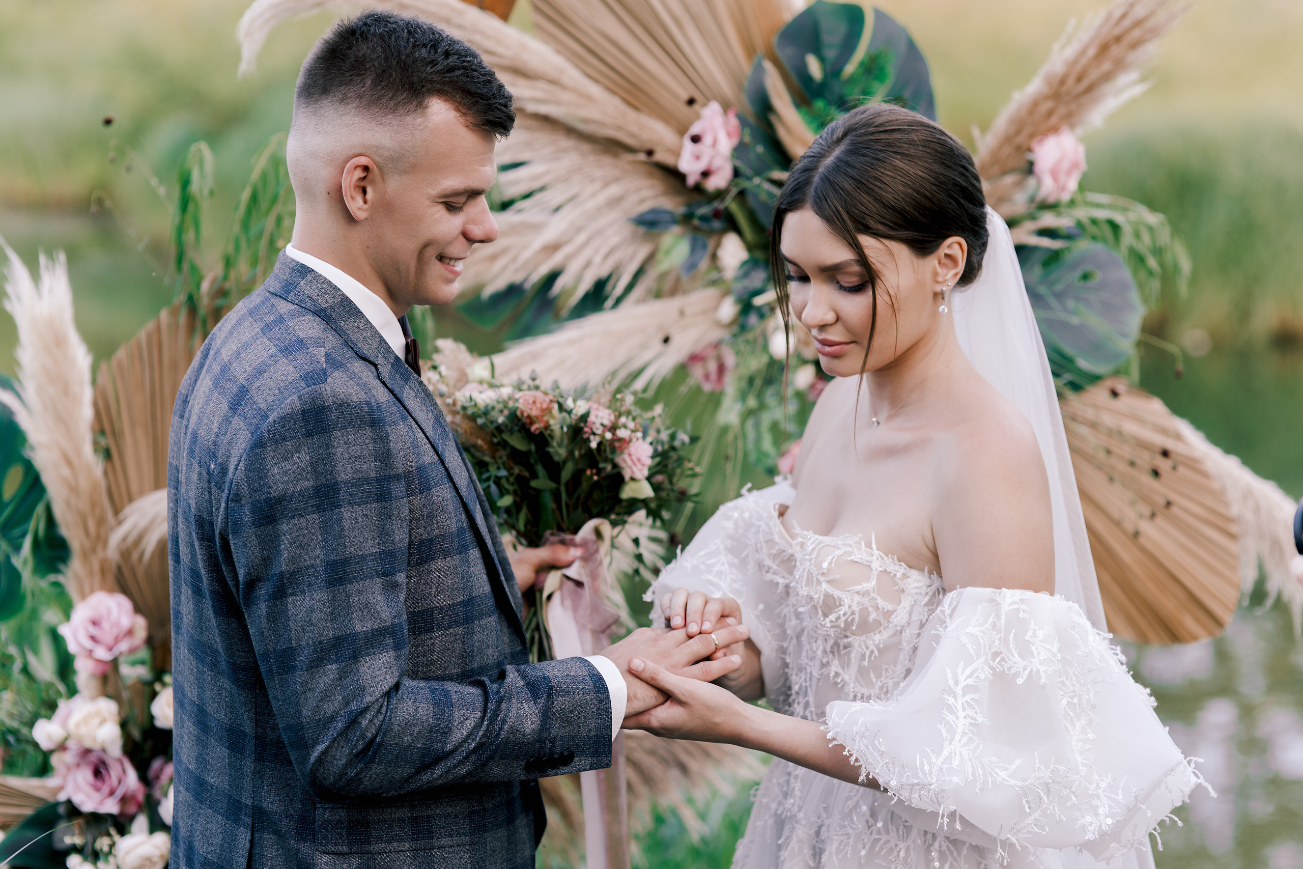 Выездная регистрация Шведские Дачи. Свадебный фотограф в Самаре Катерина Мостовая