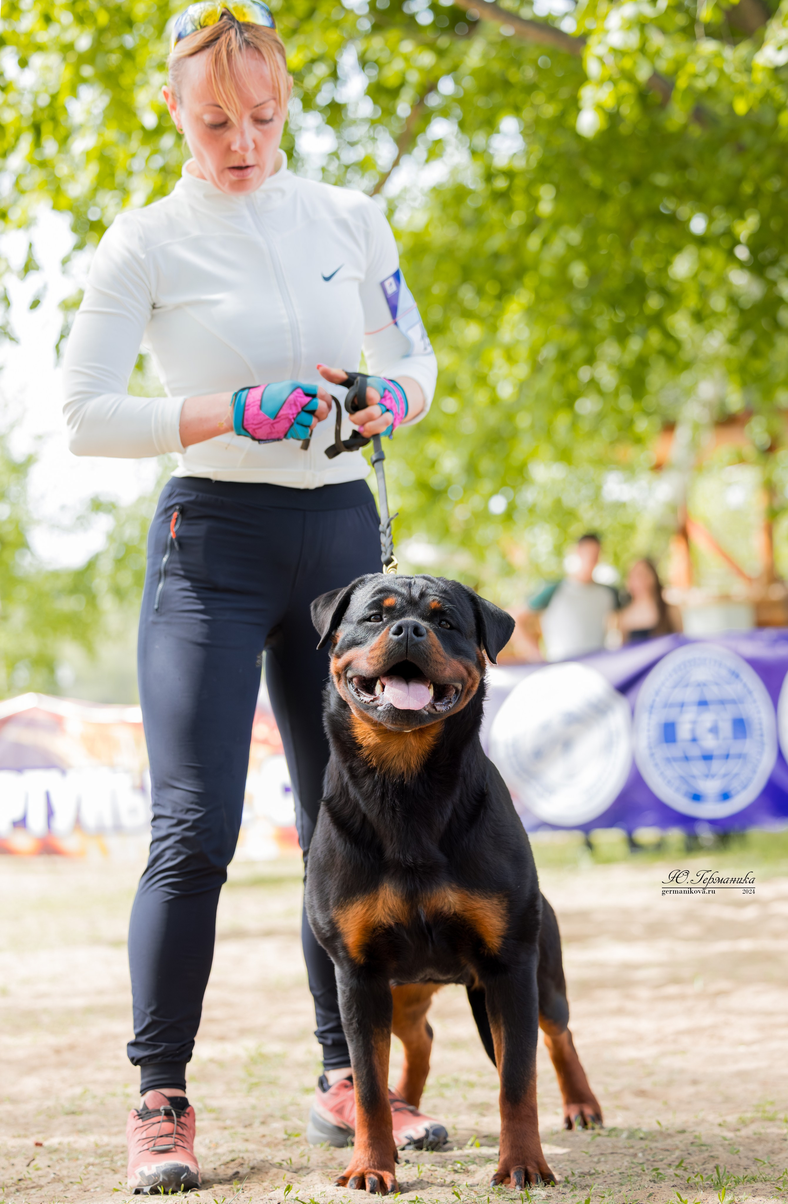 Саратов 2 х моно ротвейлеров 28-29.04.2024. Фотограф-анималист Юлия Германика