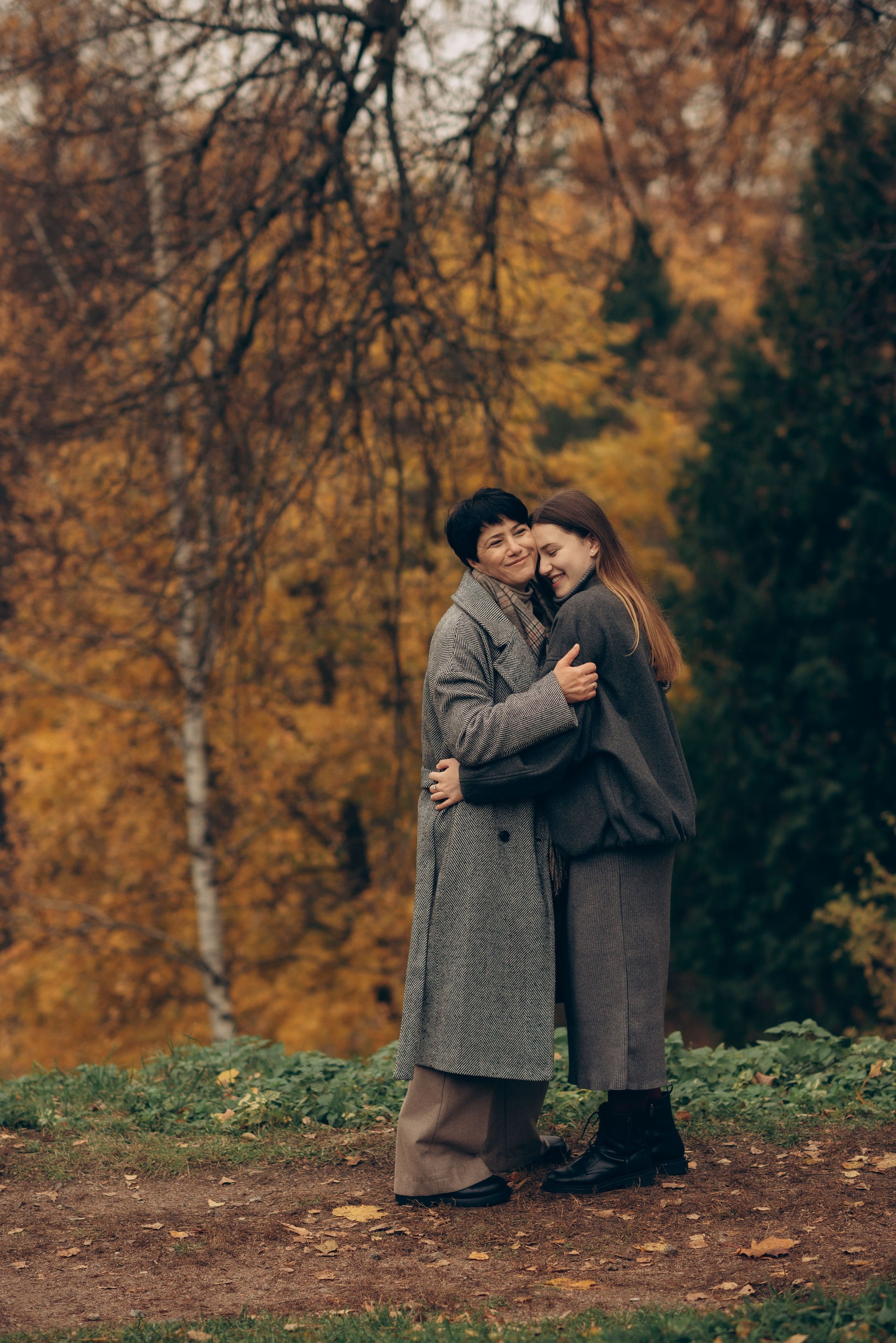 Осенняя семейная фотосессия в парке. Семейный фотограф в Домодедово и Москве Елена Пичугина