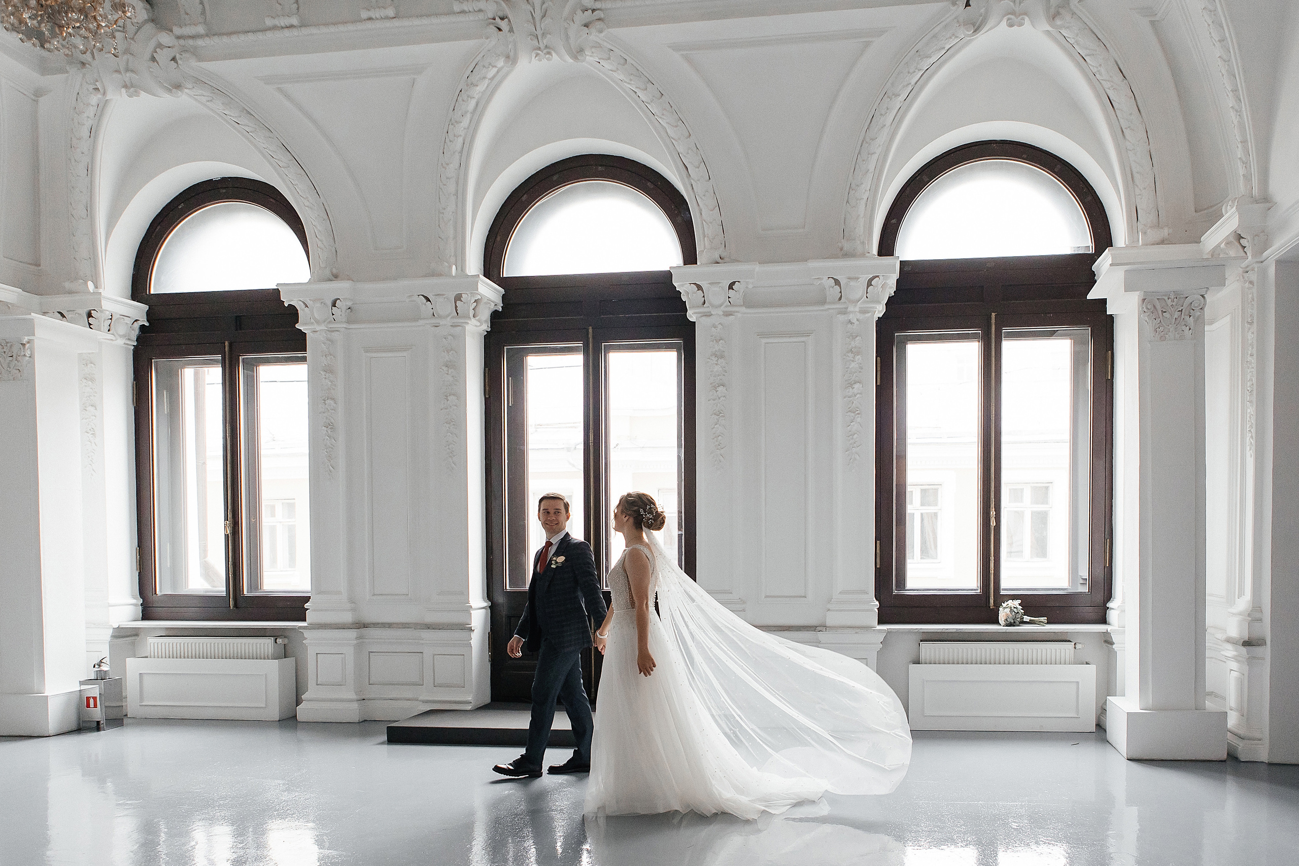 Свадебная фотосессия в Особняке Спиридонова