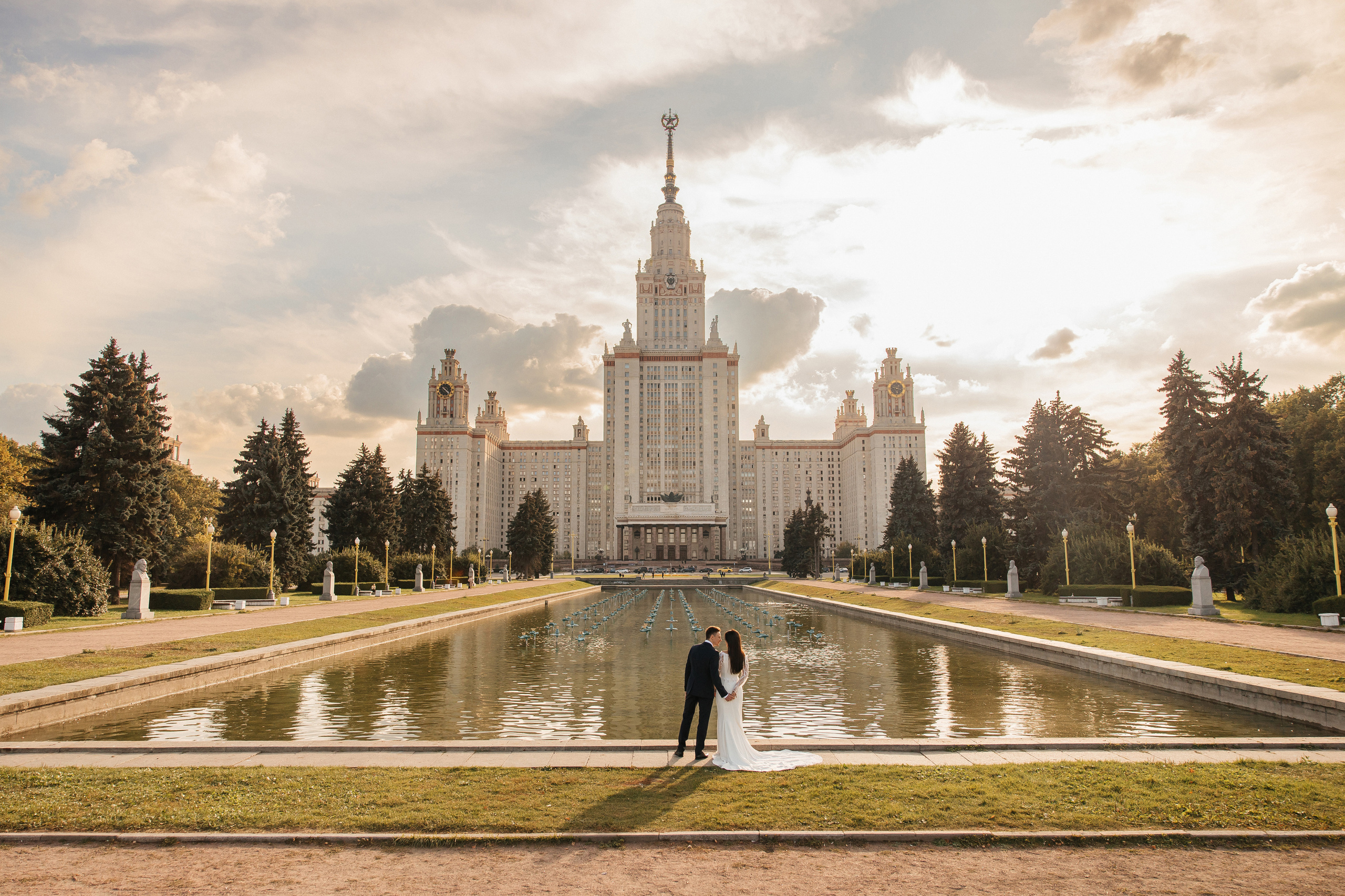 Свадебная фотосессия МГУ