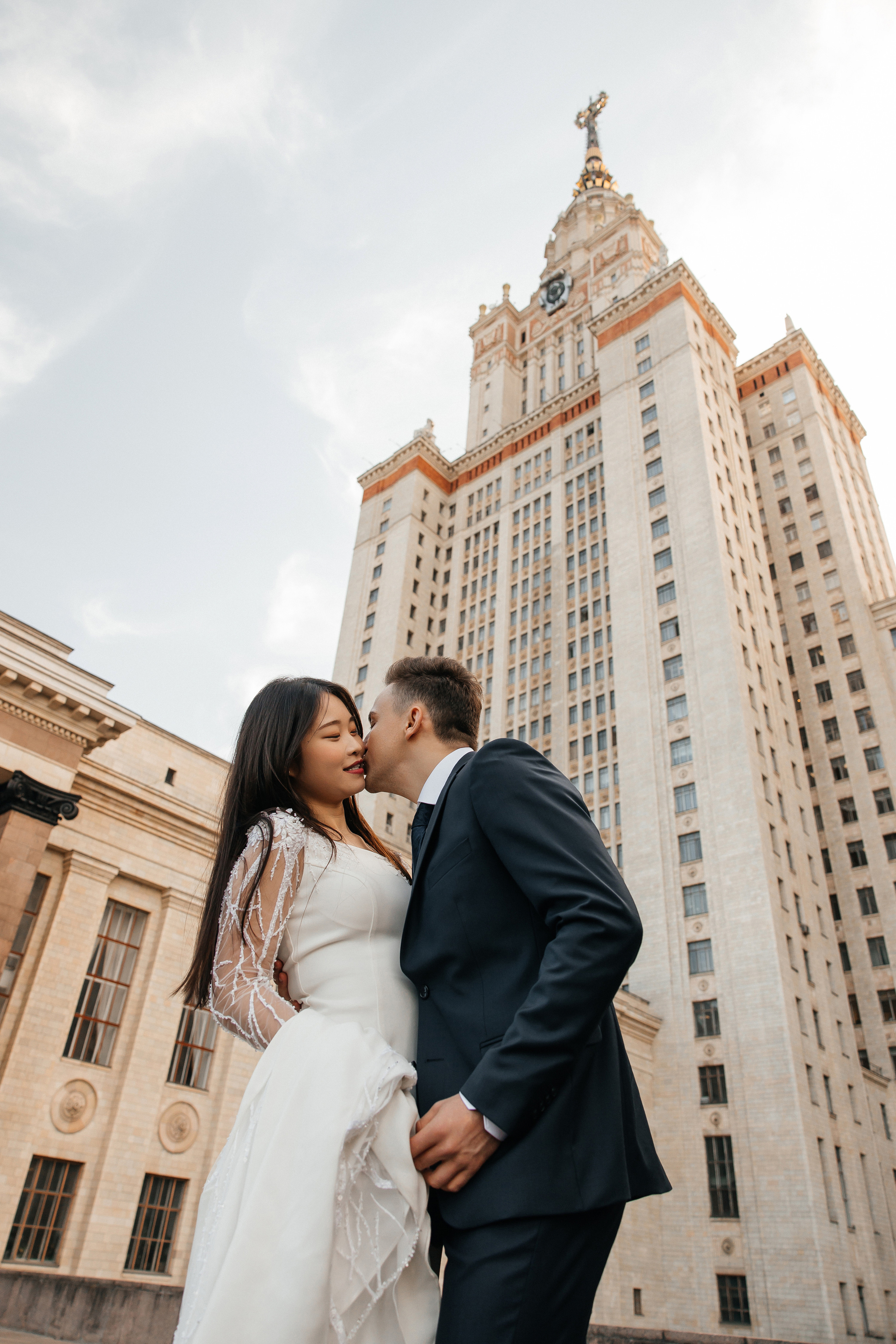 Свадебная фотосессия МГУ