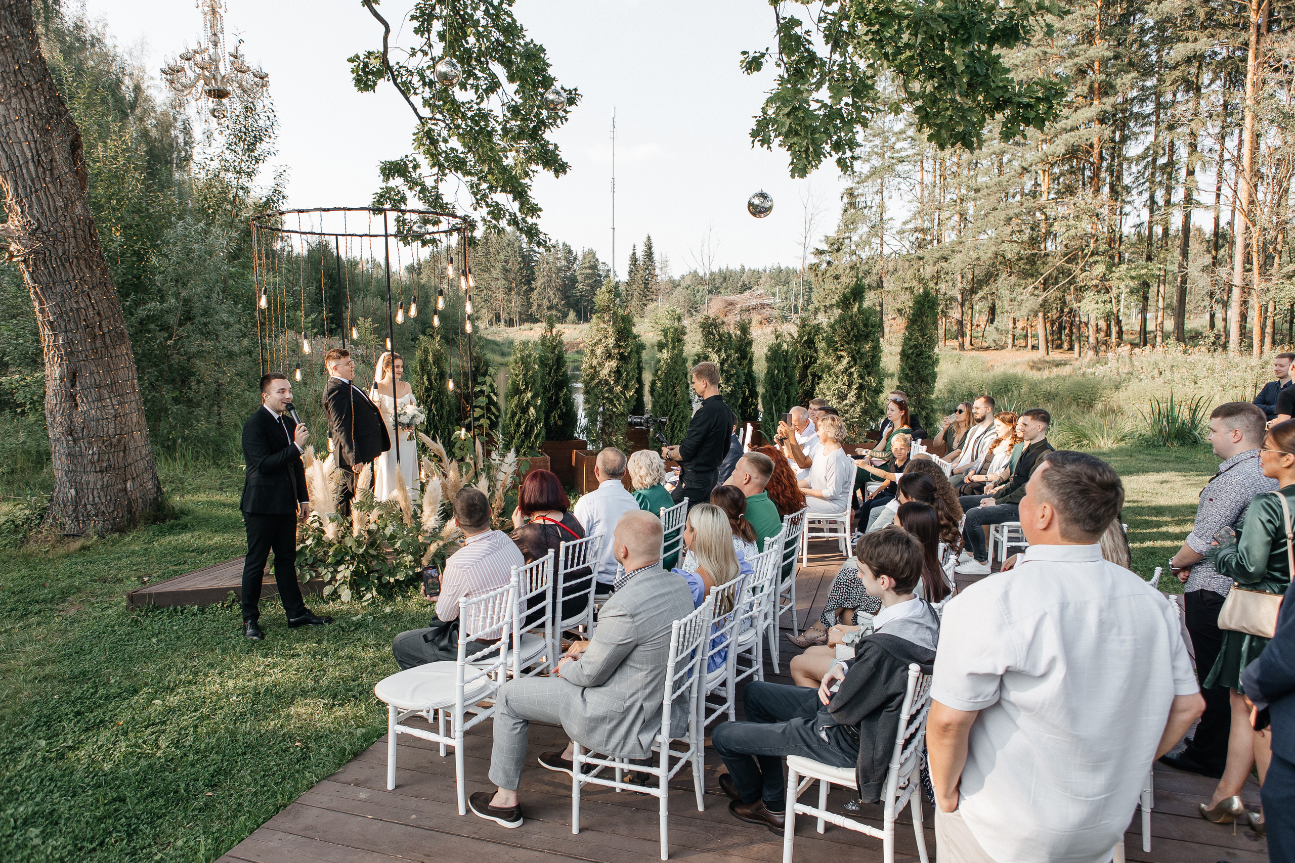 Выездная церемония Дом у озера Алабушево