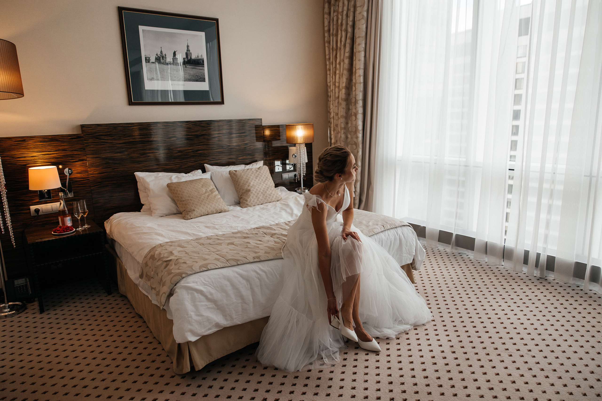 Утро невесты в отеле Plaza Garden Moscow WTC