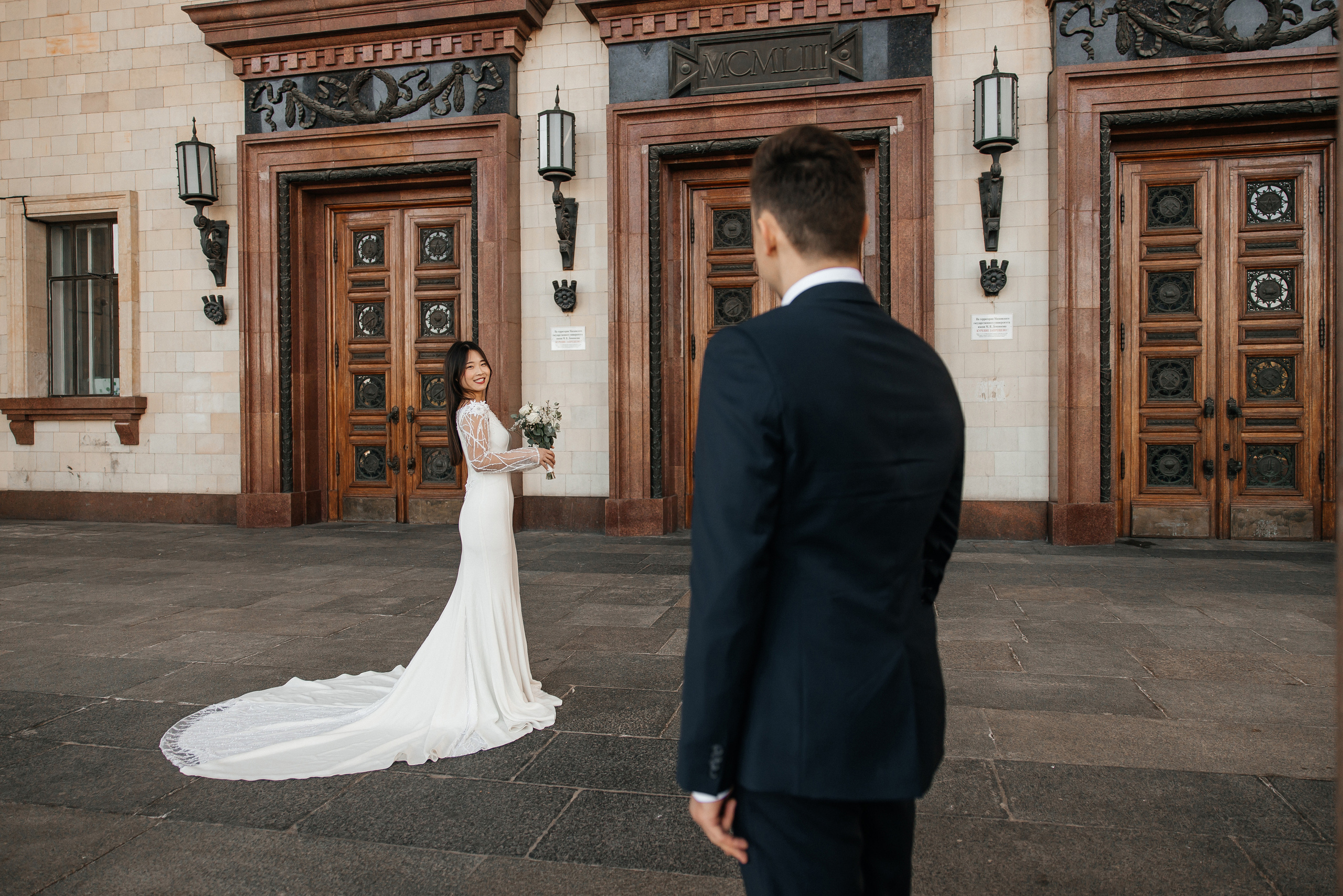 Свадебная фотосессия МГУ