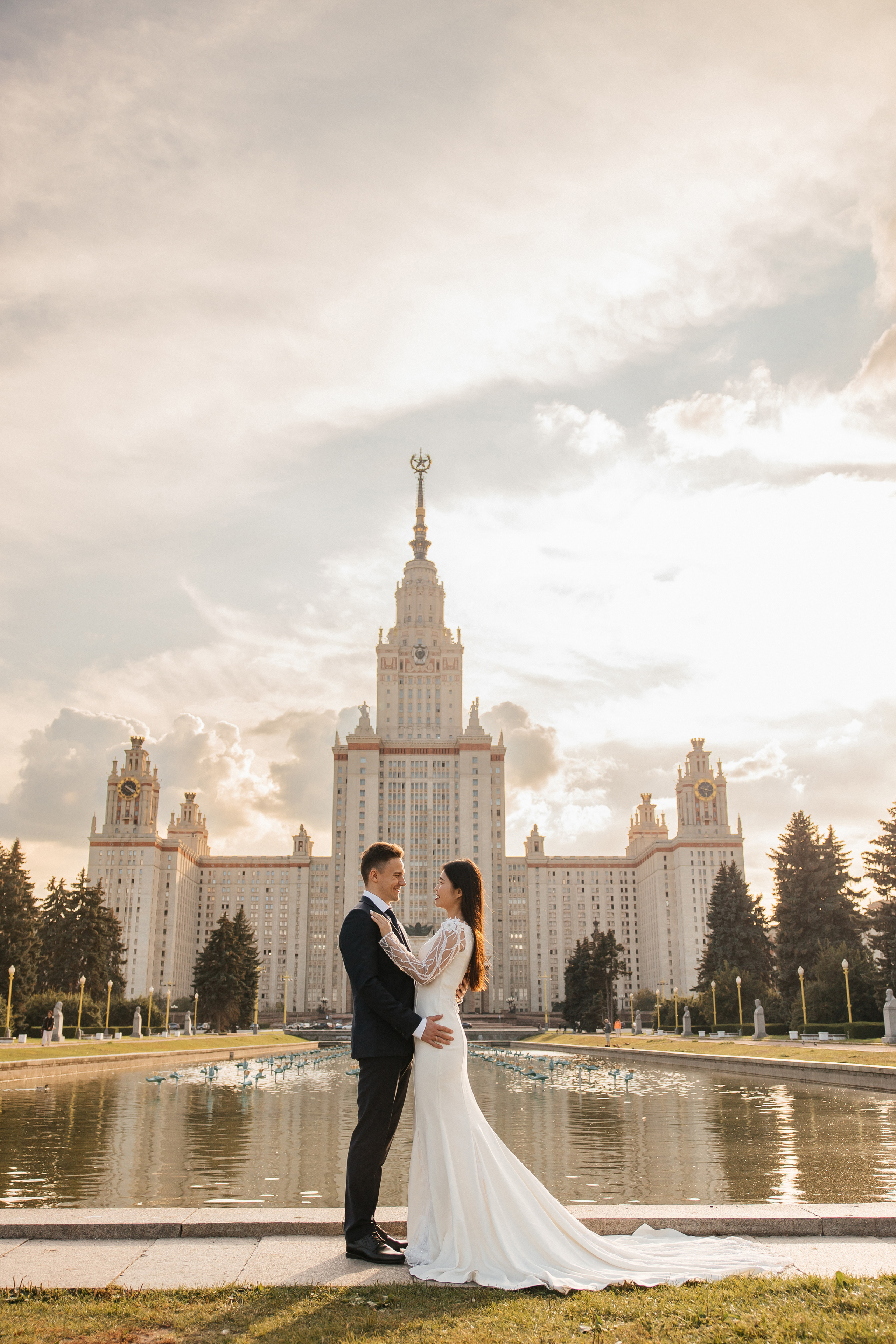 Свадебная прогулка МГУ