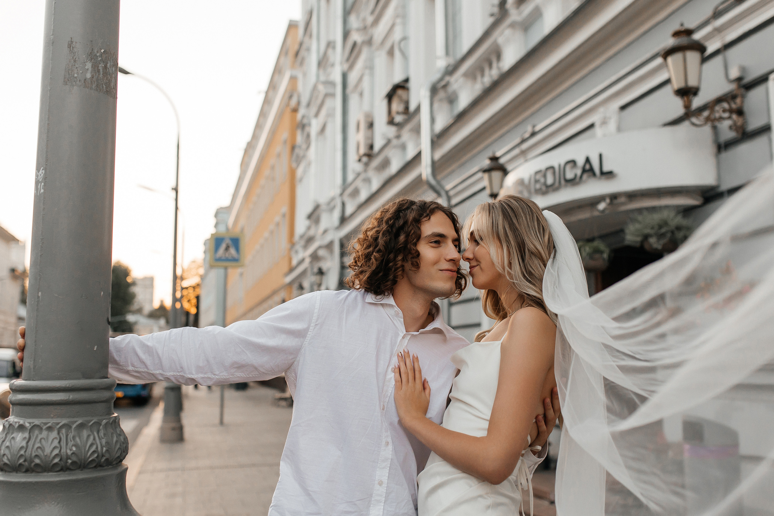 Свадебная прогулка по Москве