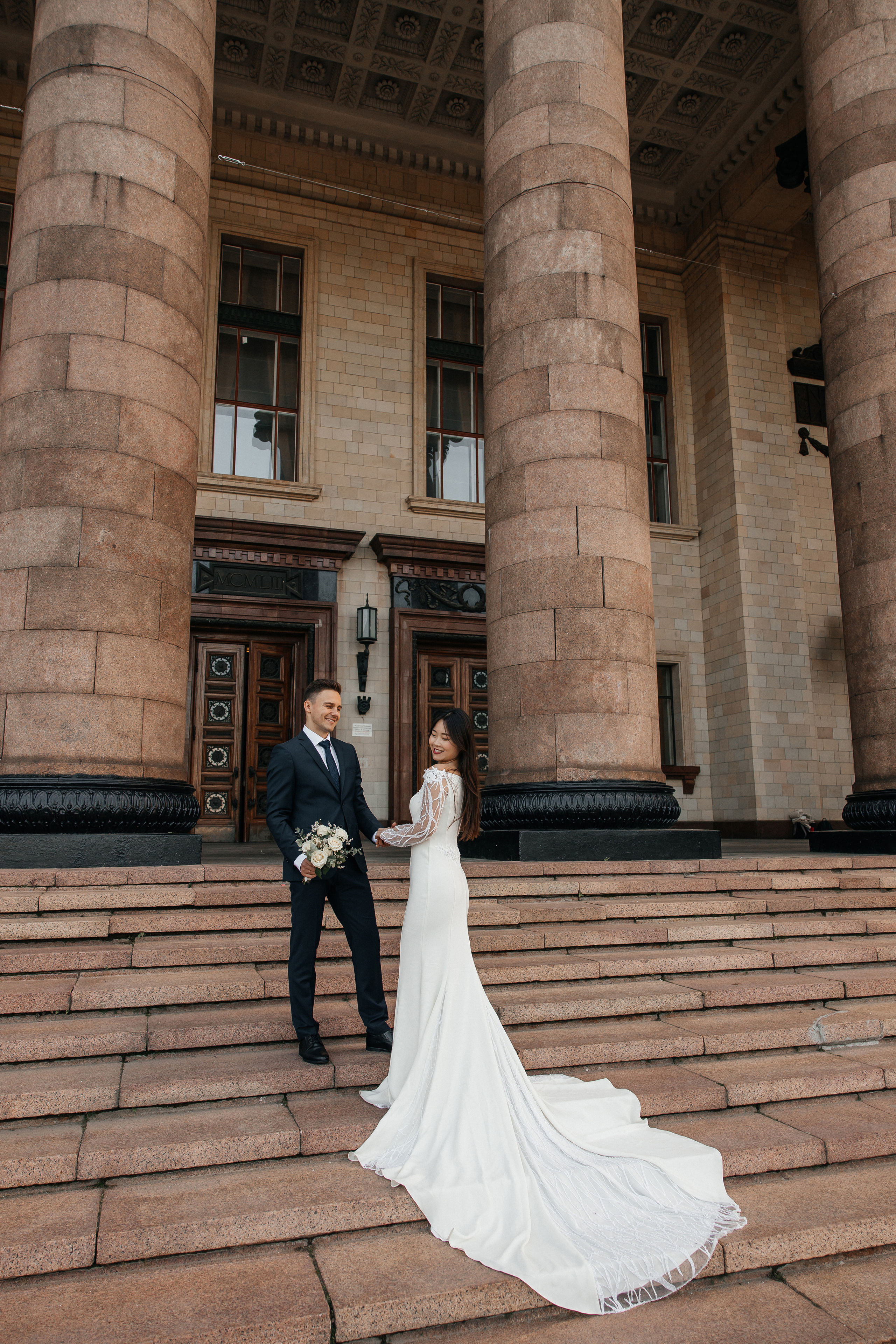 Свадебная прогулка МГУ