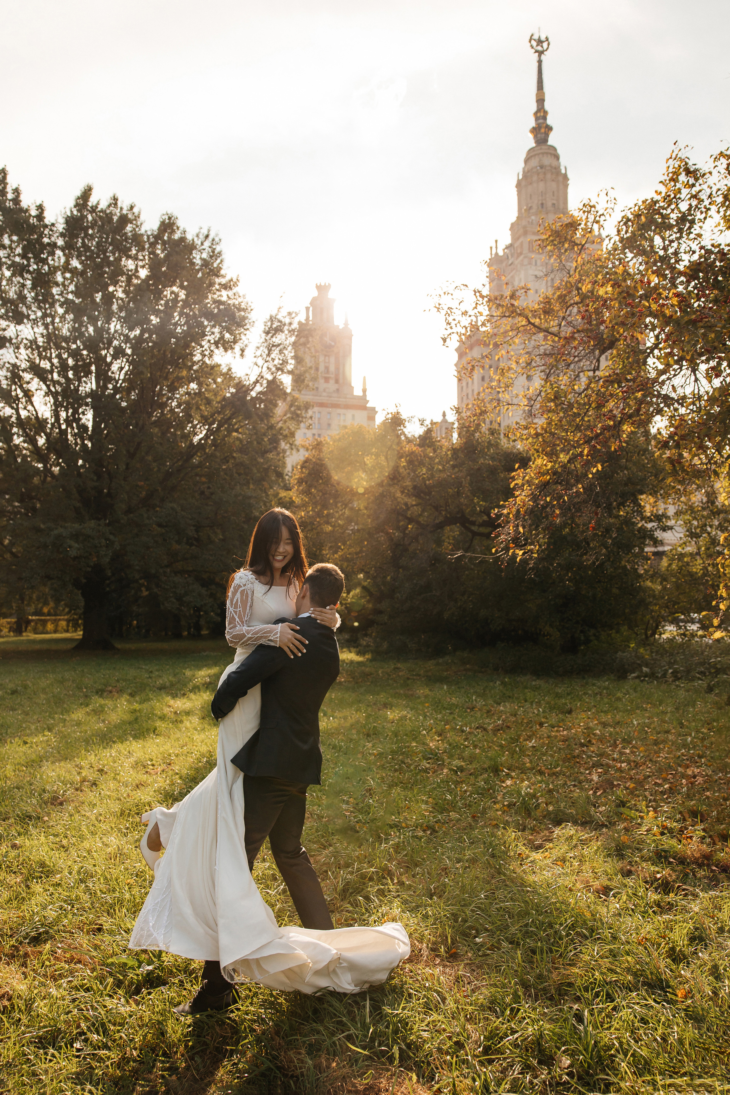 Свадебная прогулка МГУ