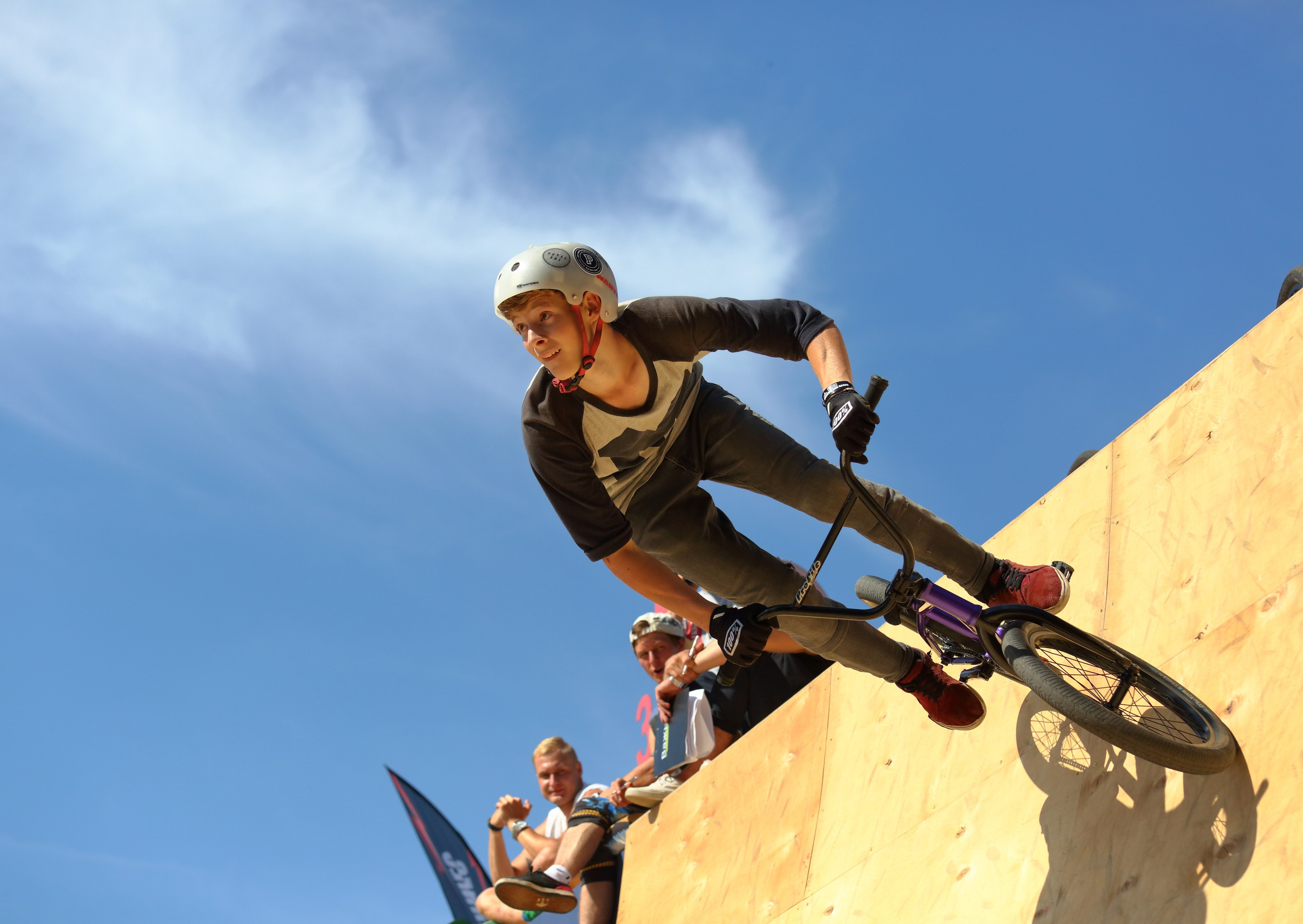 Фотосъёмка соревнований по BMX (велосипедному мотокроссу)