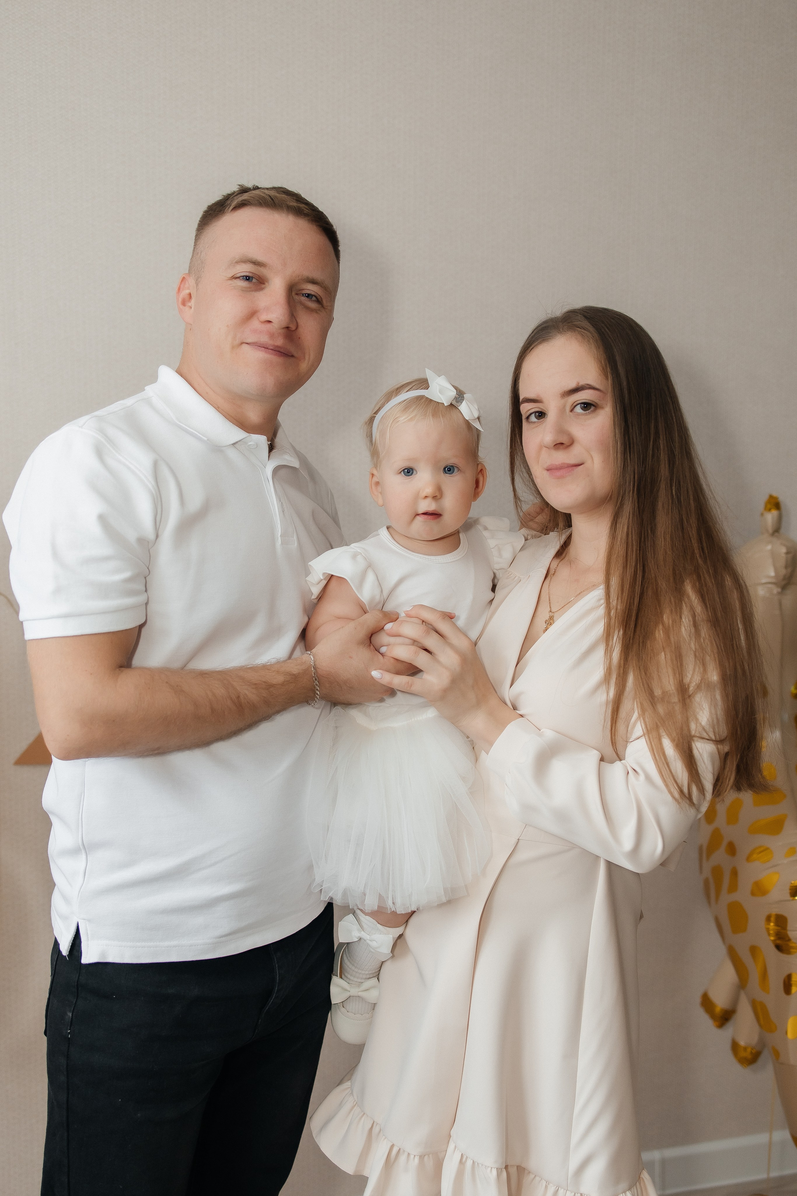 1 годик Еве (домашняя съемка). Профессиональный фотограф Кристина Искусных. Талдом- Москва