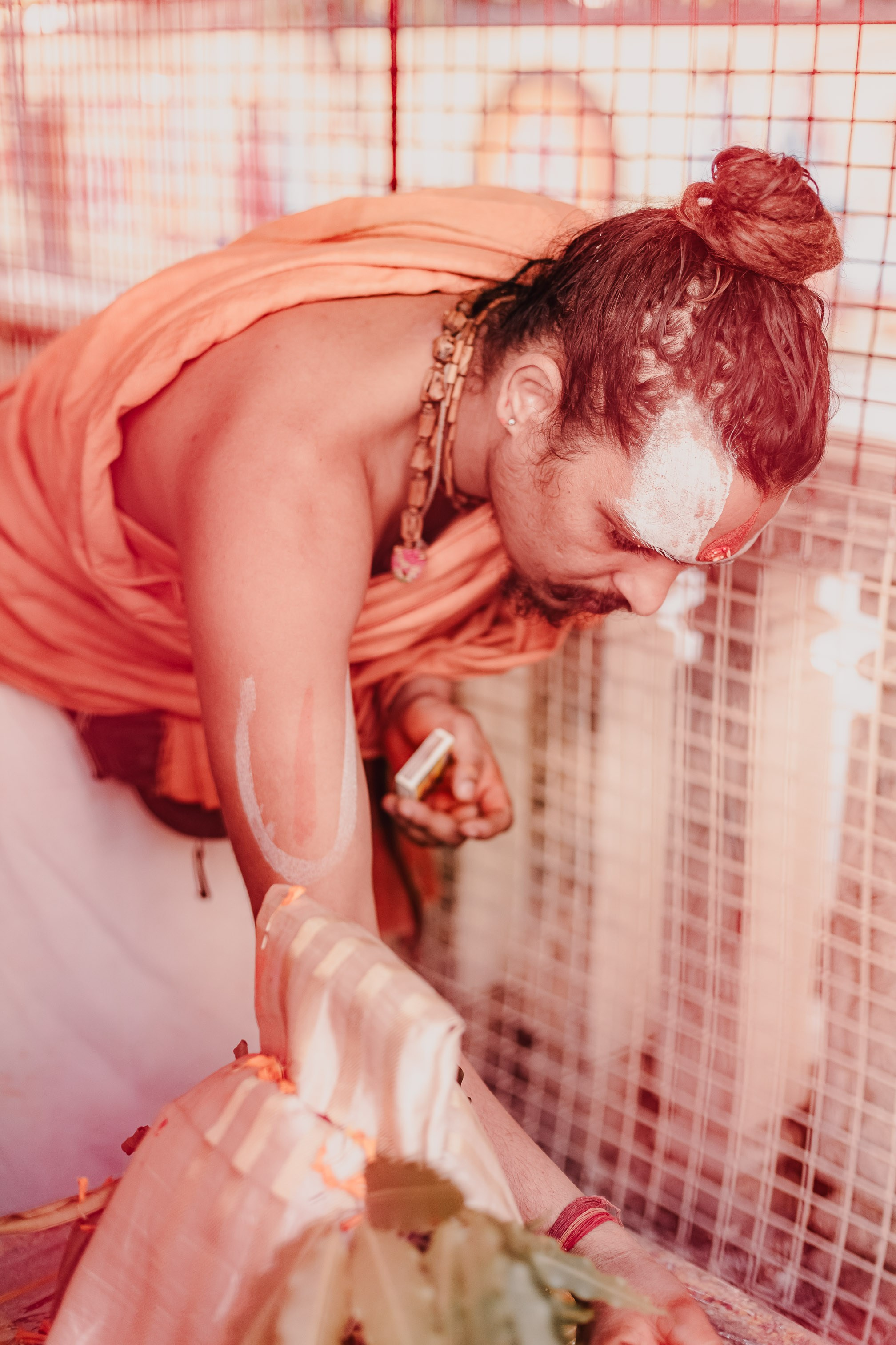 Lakshmi pooja in India. Mariam Bagdasaryan