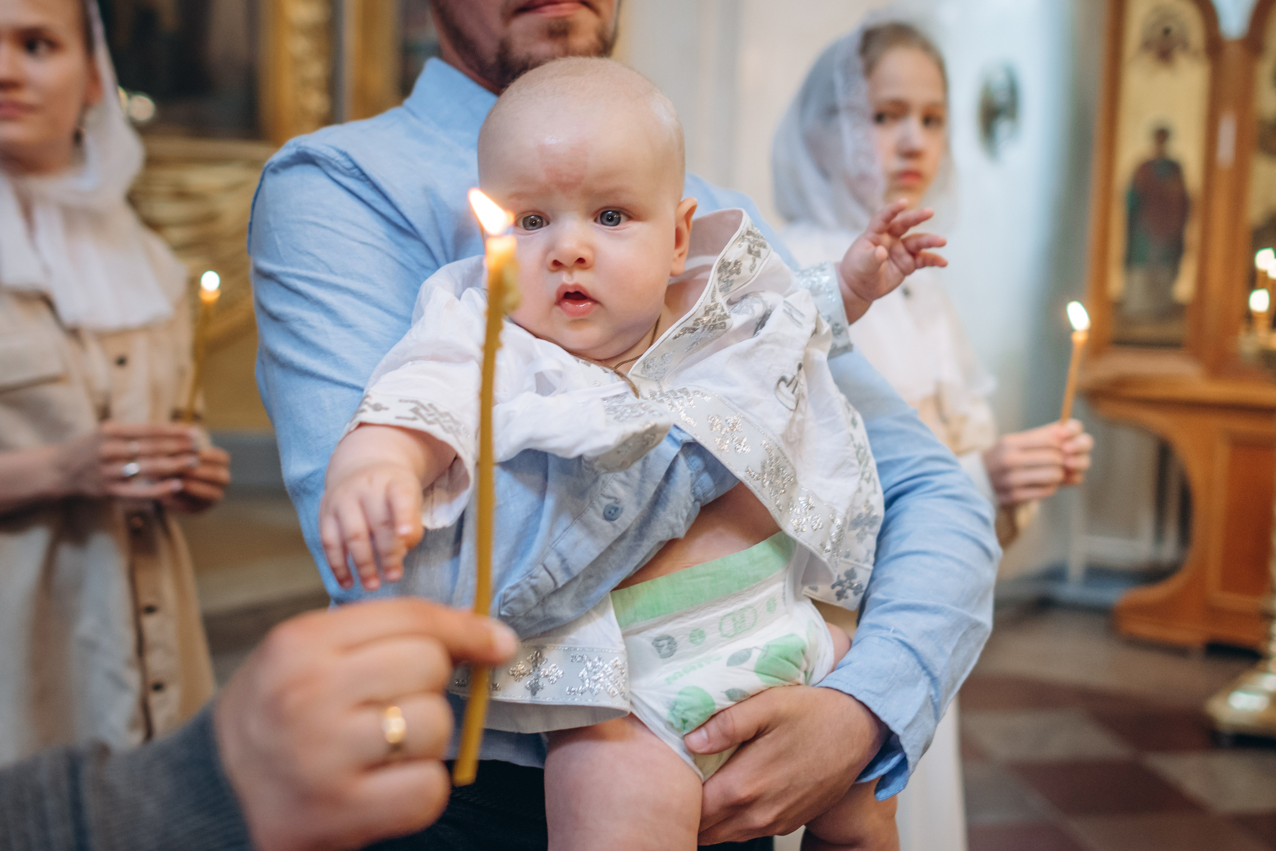 Крещение. Фотограф Кирилл Друлин