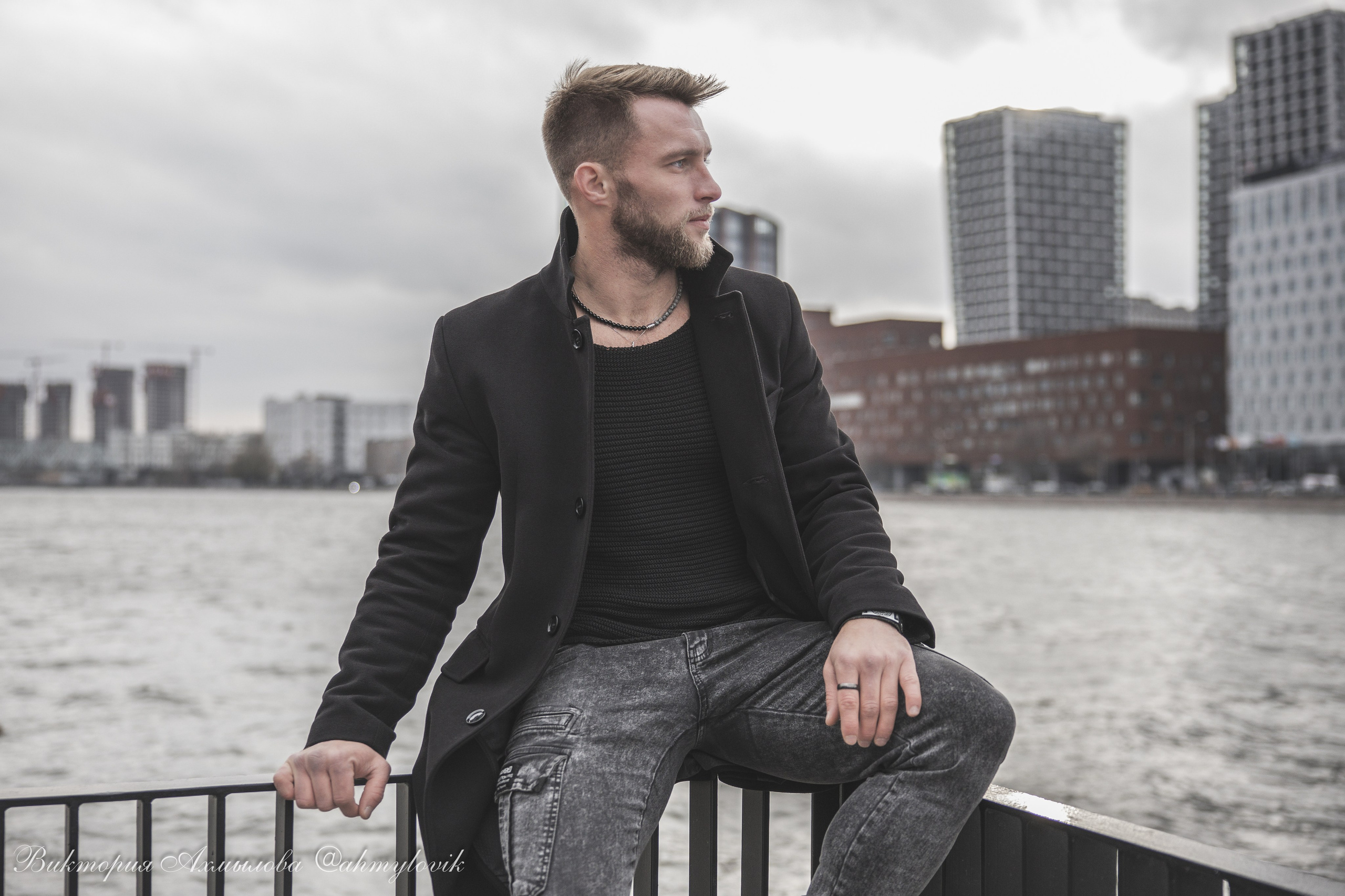 Прогулка с Хаски (Сергей). Виктория Ахмылова. Фотограф в Москве