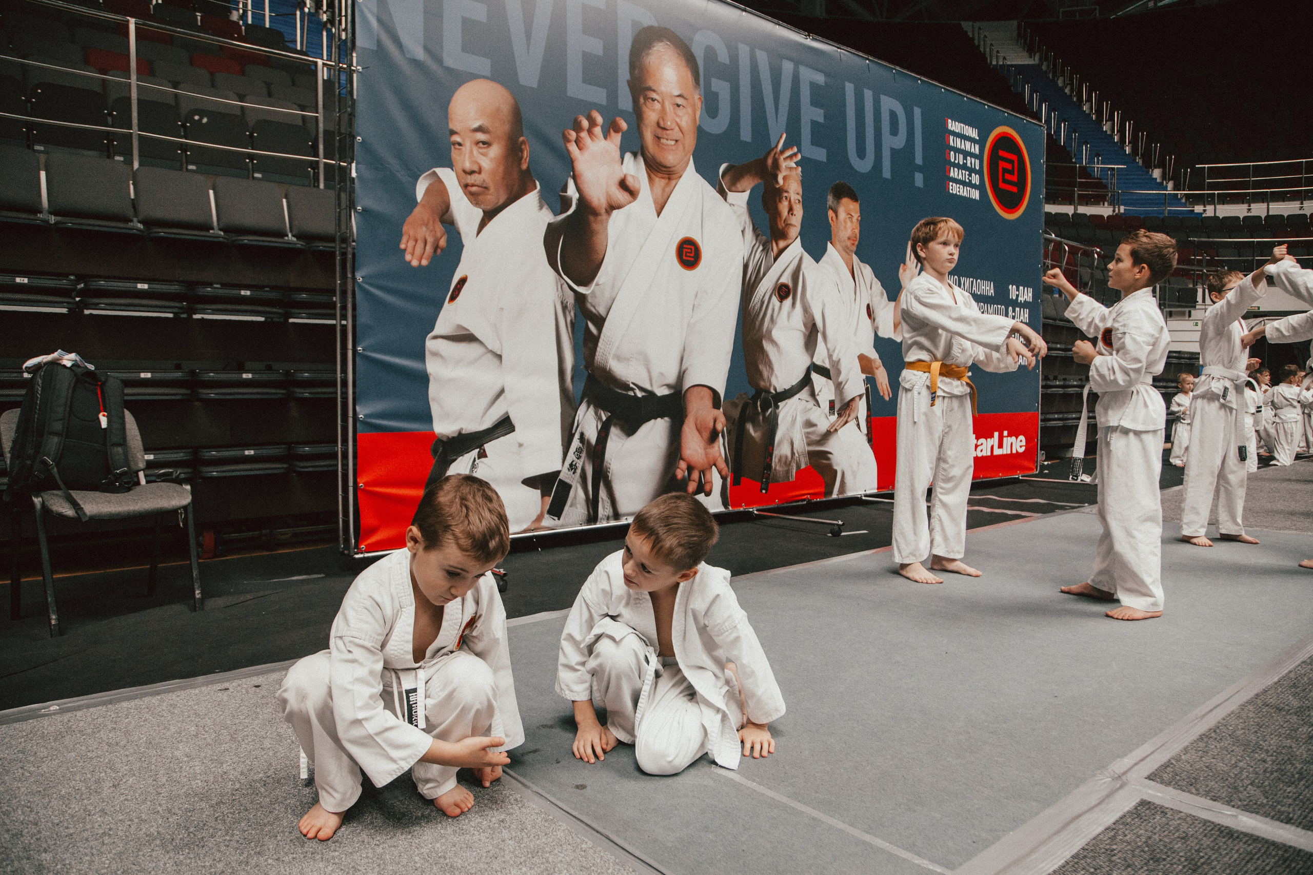 Международный сбор по каратэ в СКК «Сибур Арена». Репортажный фотограф во Всеволожске и Санкт-Петербурге Владимир Капустин