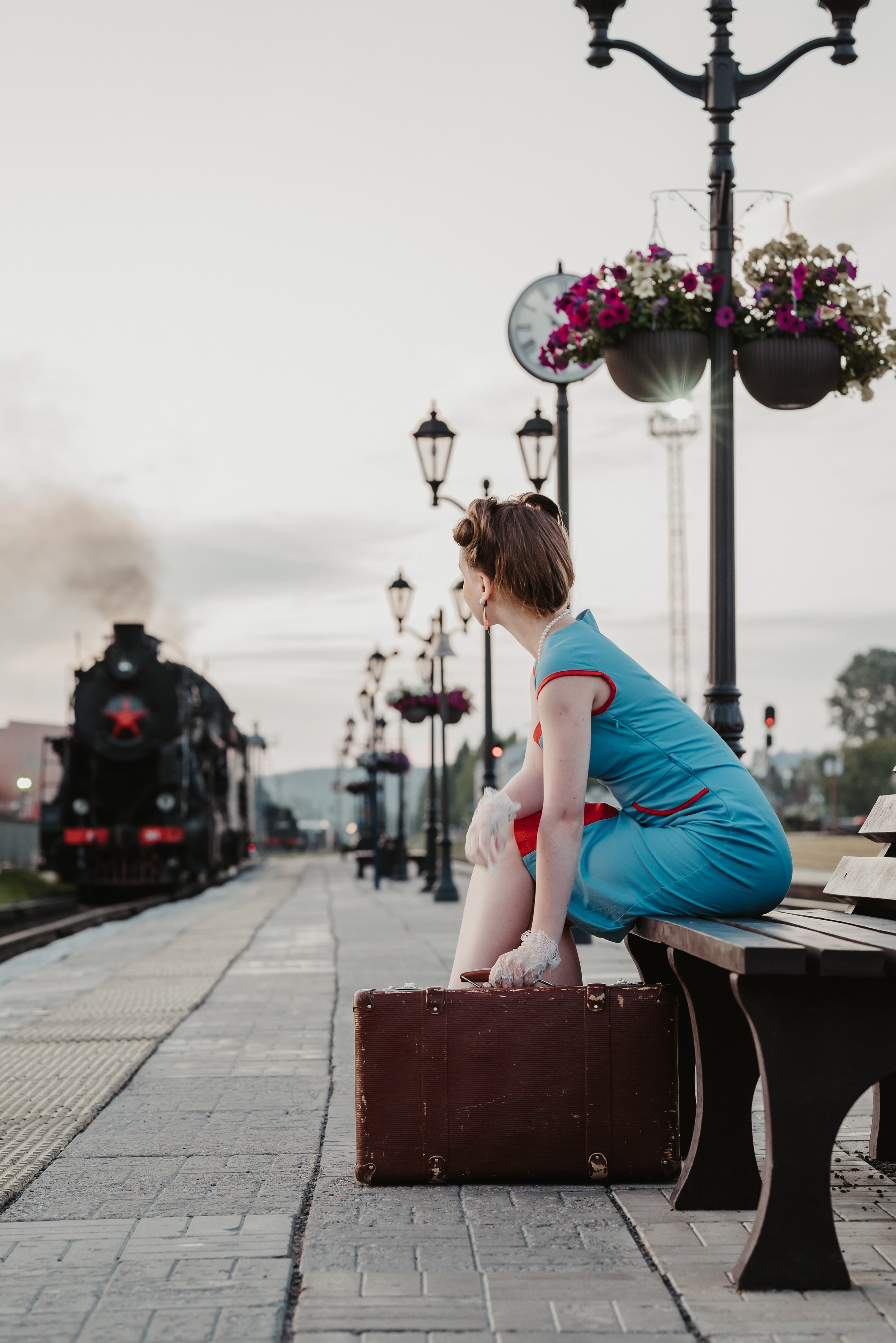 Ретро-поезд. Фотограф Екатерина Шишкина. Питкяранта. Карелия