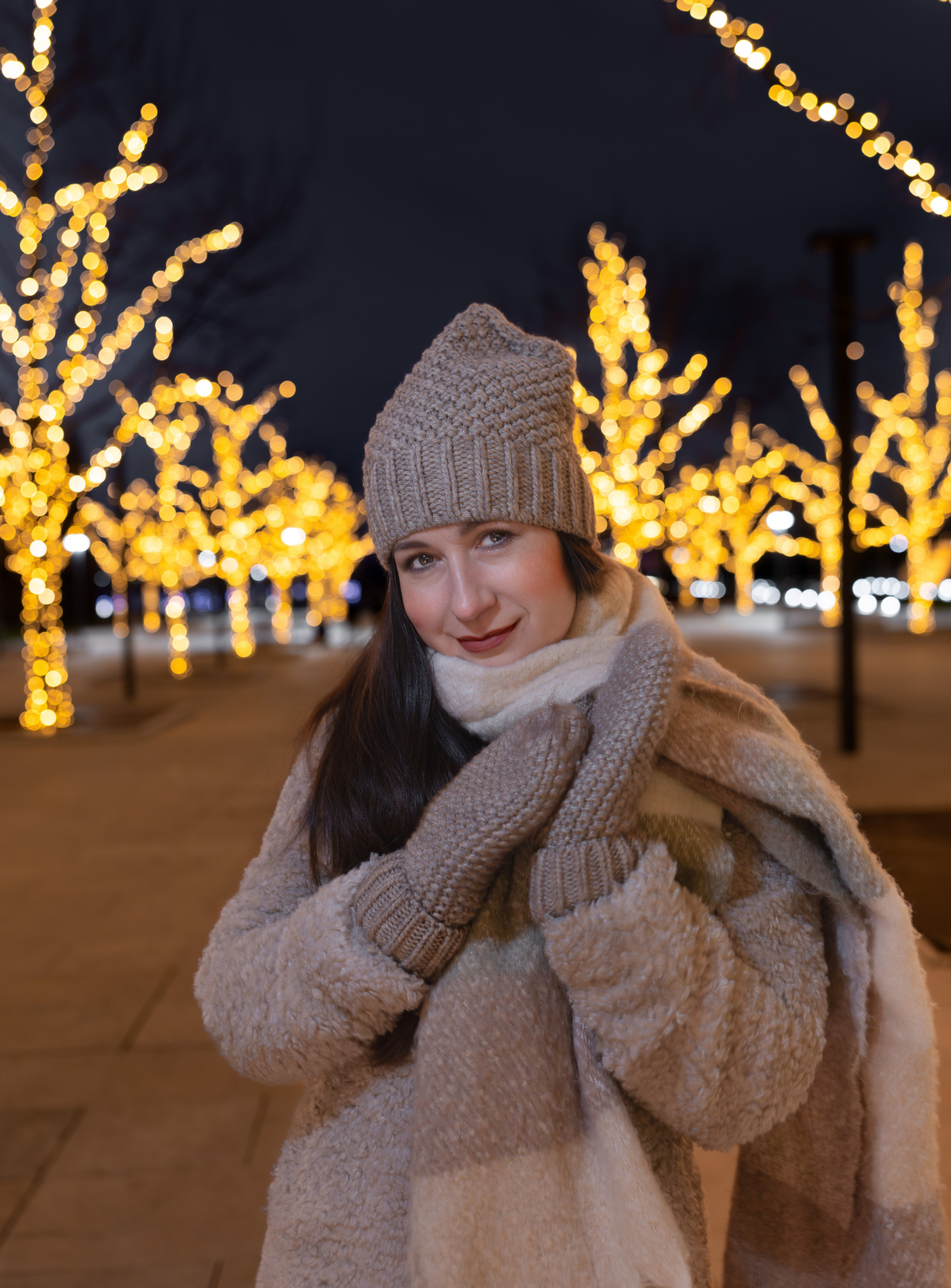 Ира (зимний парк). 35 мм