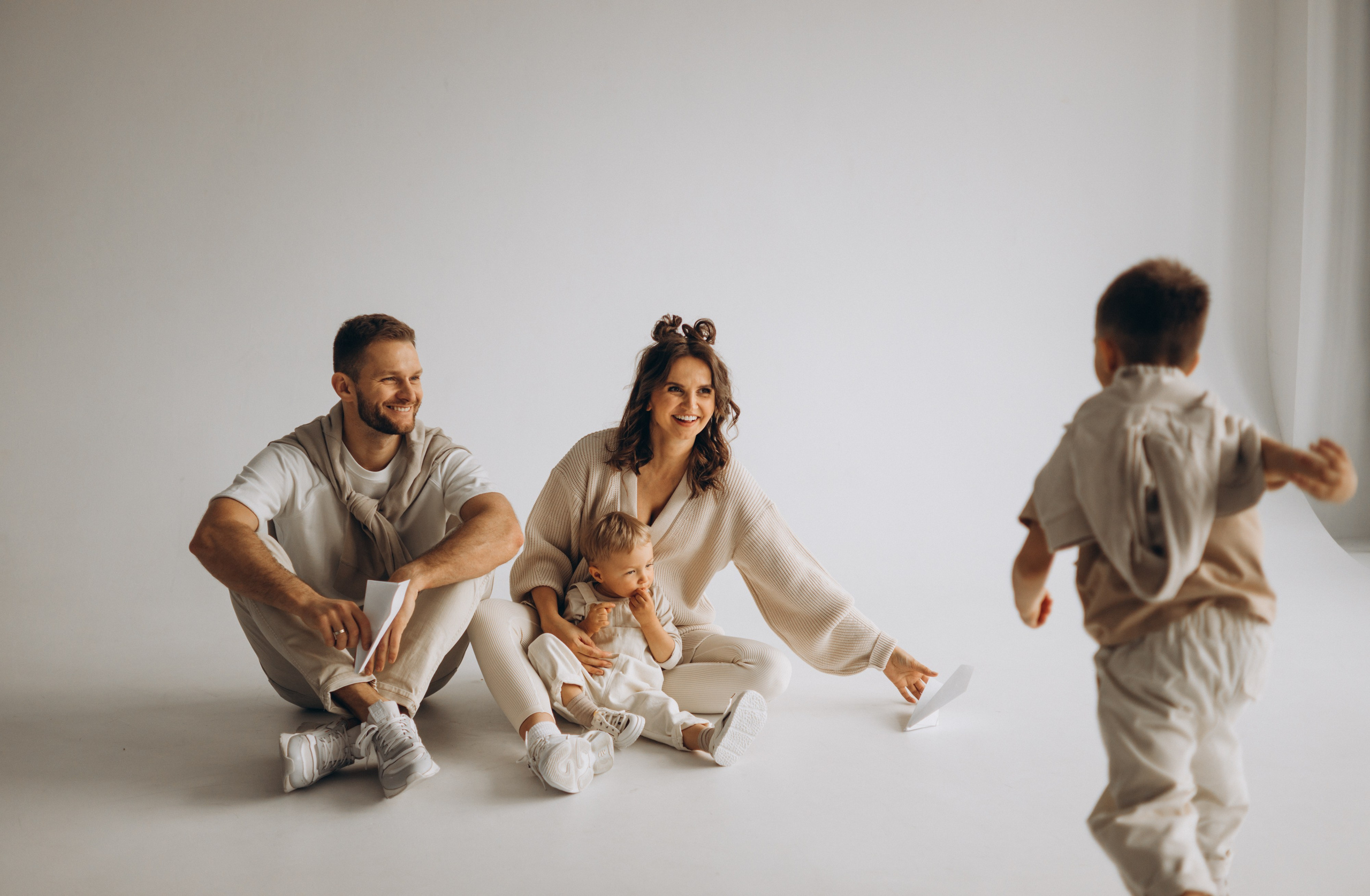 Двое +1. Семейный фотограф Москва Валерия Белова