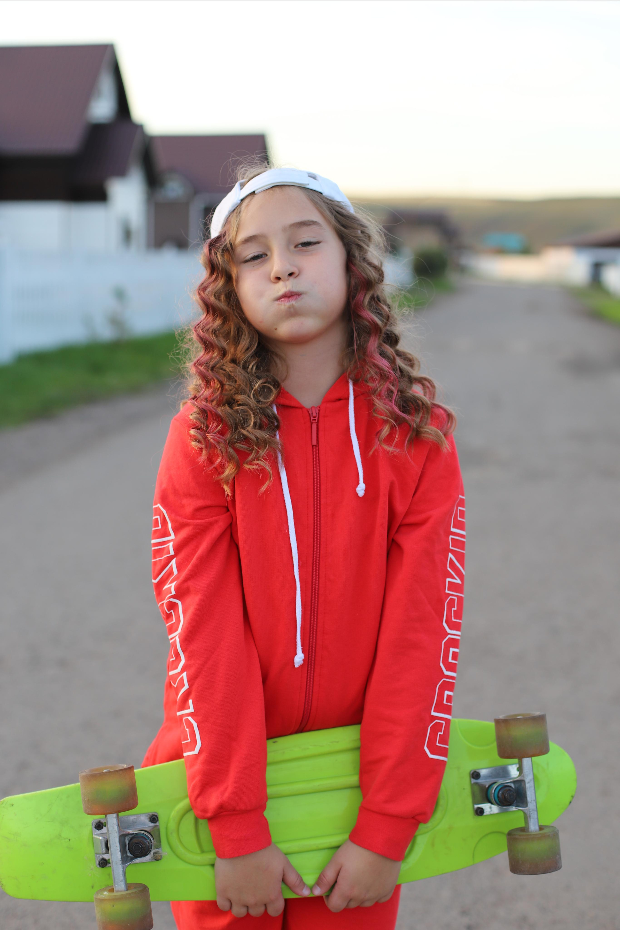 Прогулка на самокате. Семейный и детский фотограф в Красноярске Анна Шори