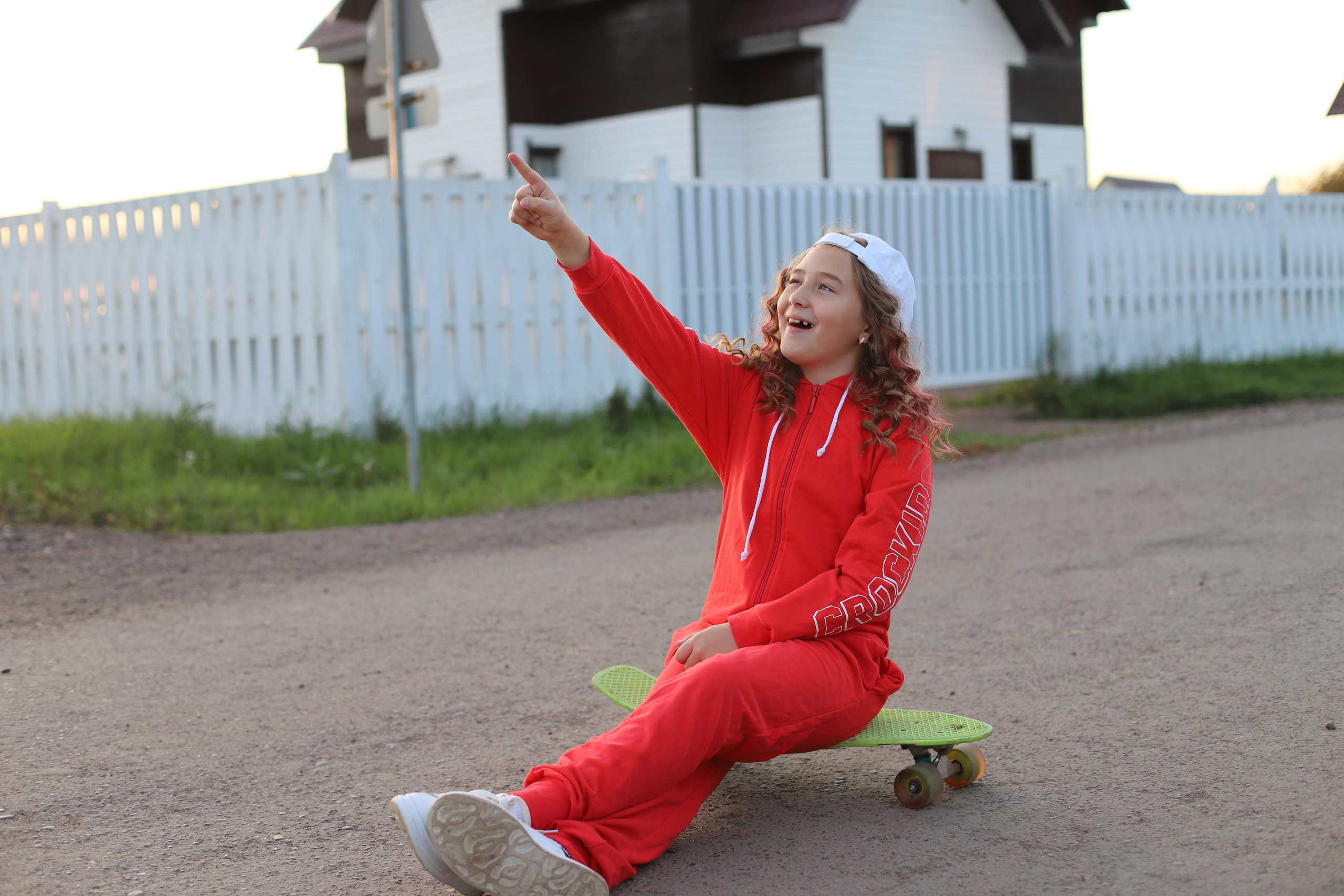 Прогулка на самокате. Семейный и детский фотограф в Красноярске Анна Шори