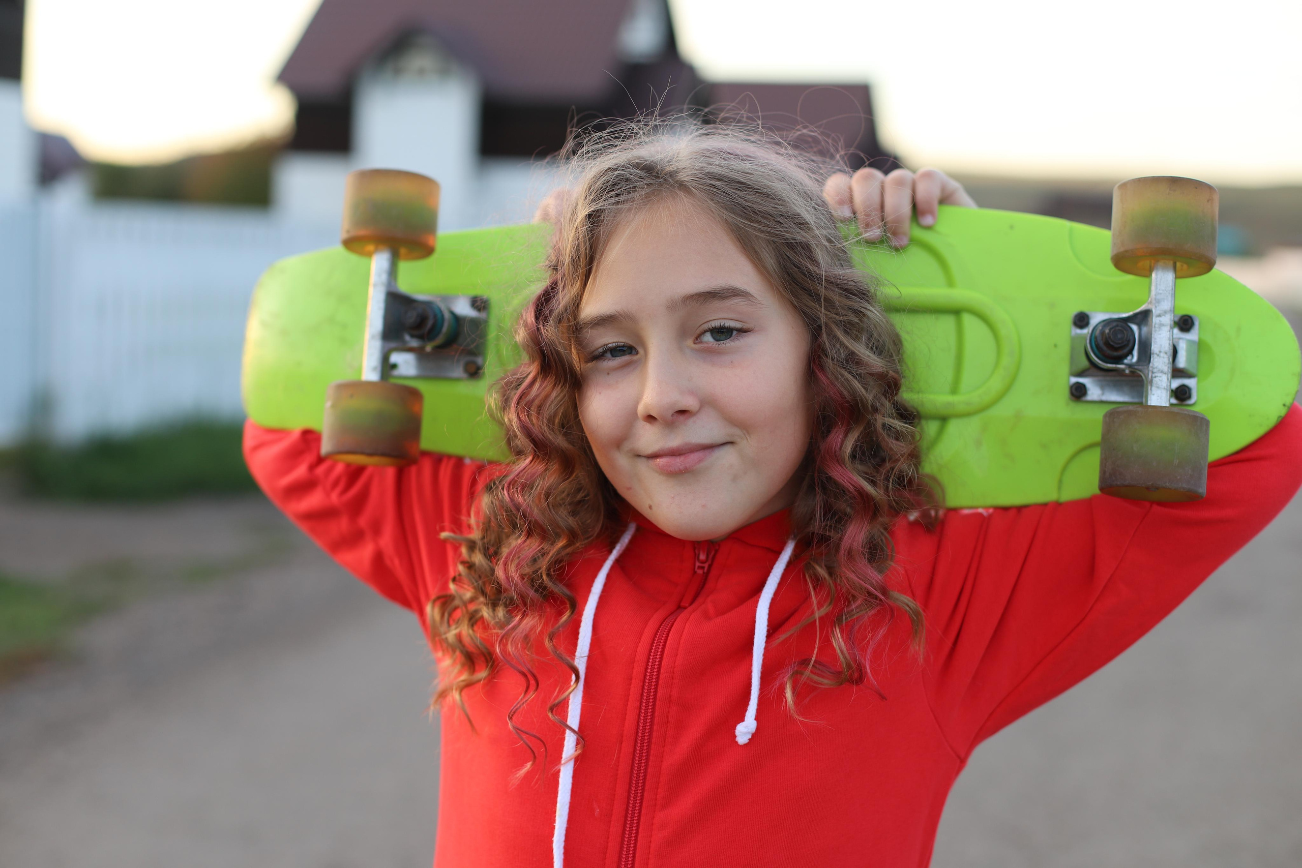 Прогулка на самокате. Семейный и детский фотограф в Красноярске Анна Шори