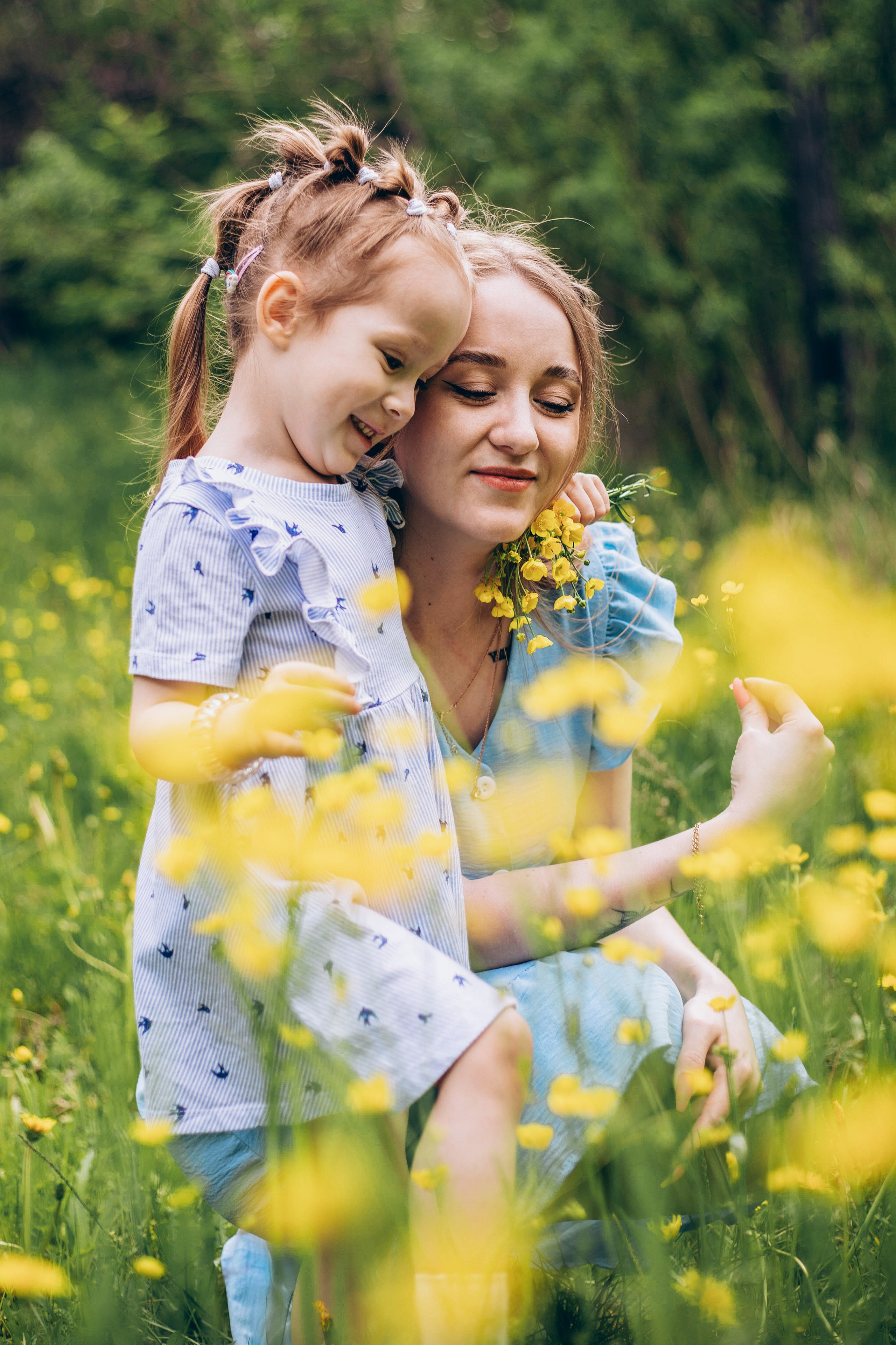 Маша и Алиса. Семейный и детский фотограф город Тында Дарья