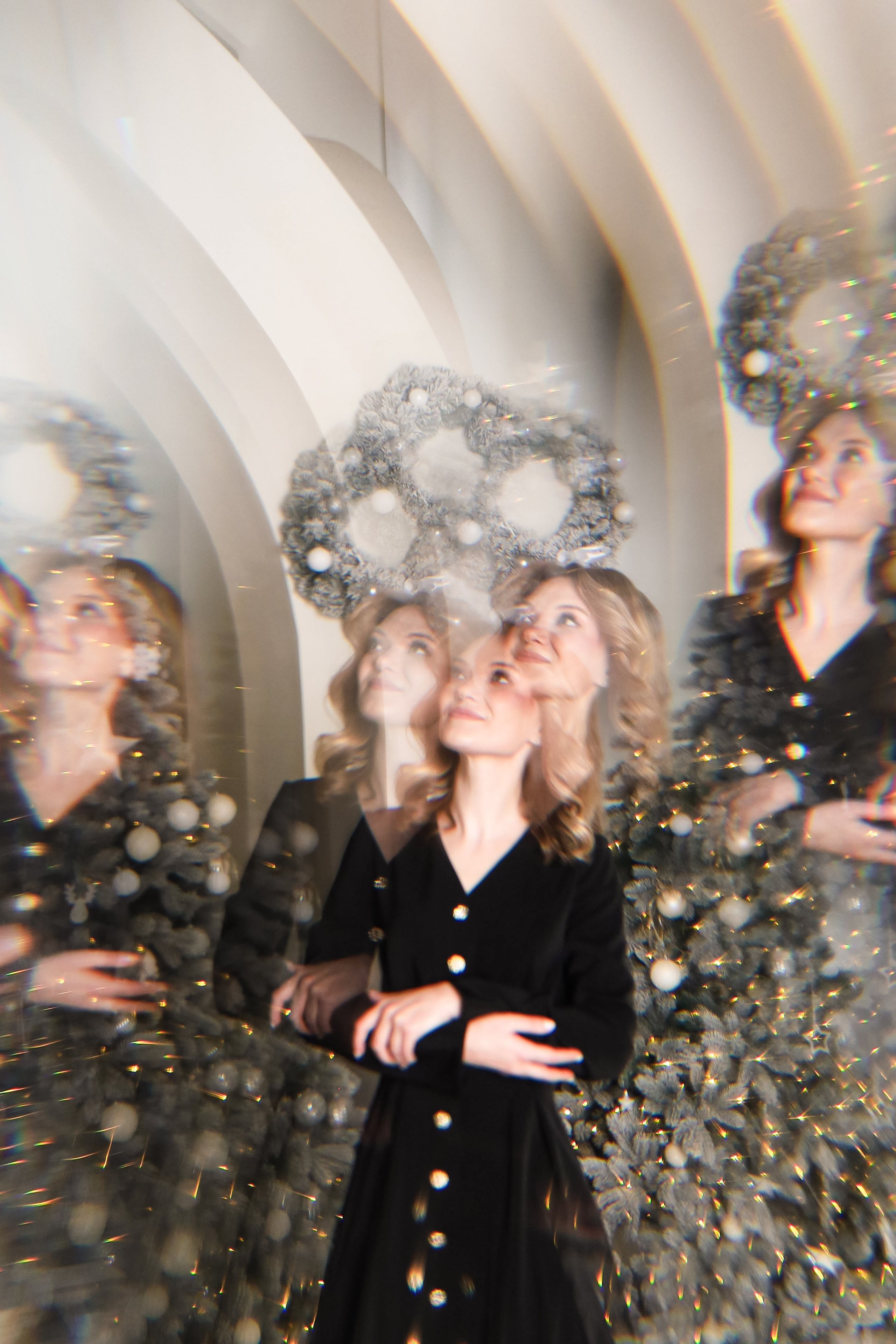 Мария в новогодней студии. Фотограф Саратов | Елизавета Белова