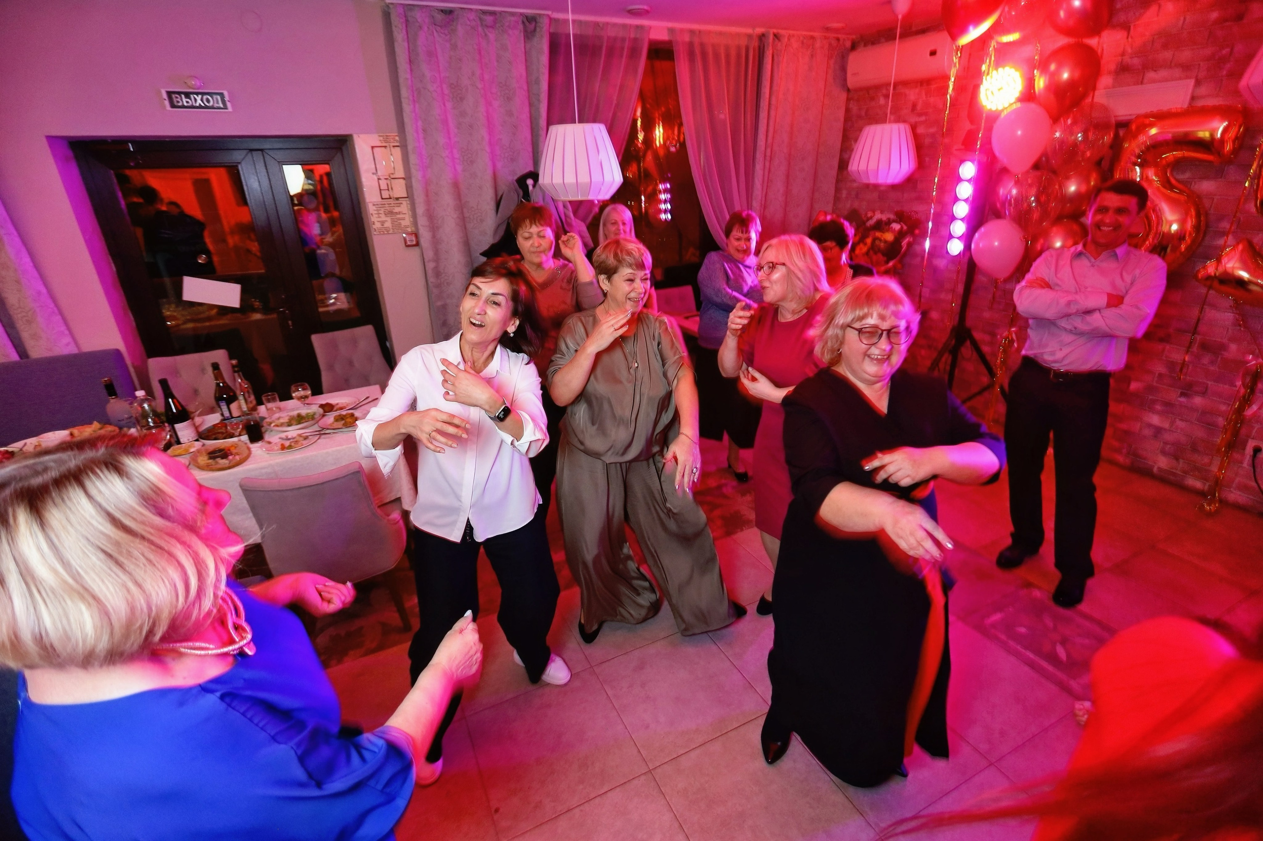 Юбилей Наталья 55 лет. Репортажный фотограф Анапа