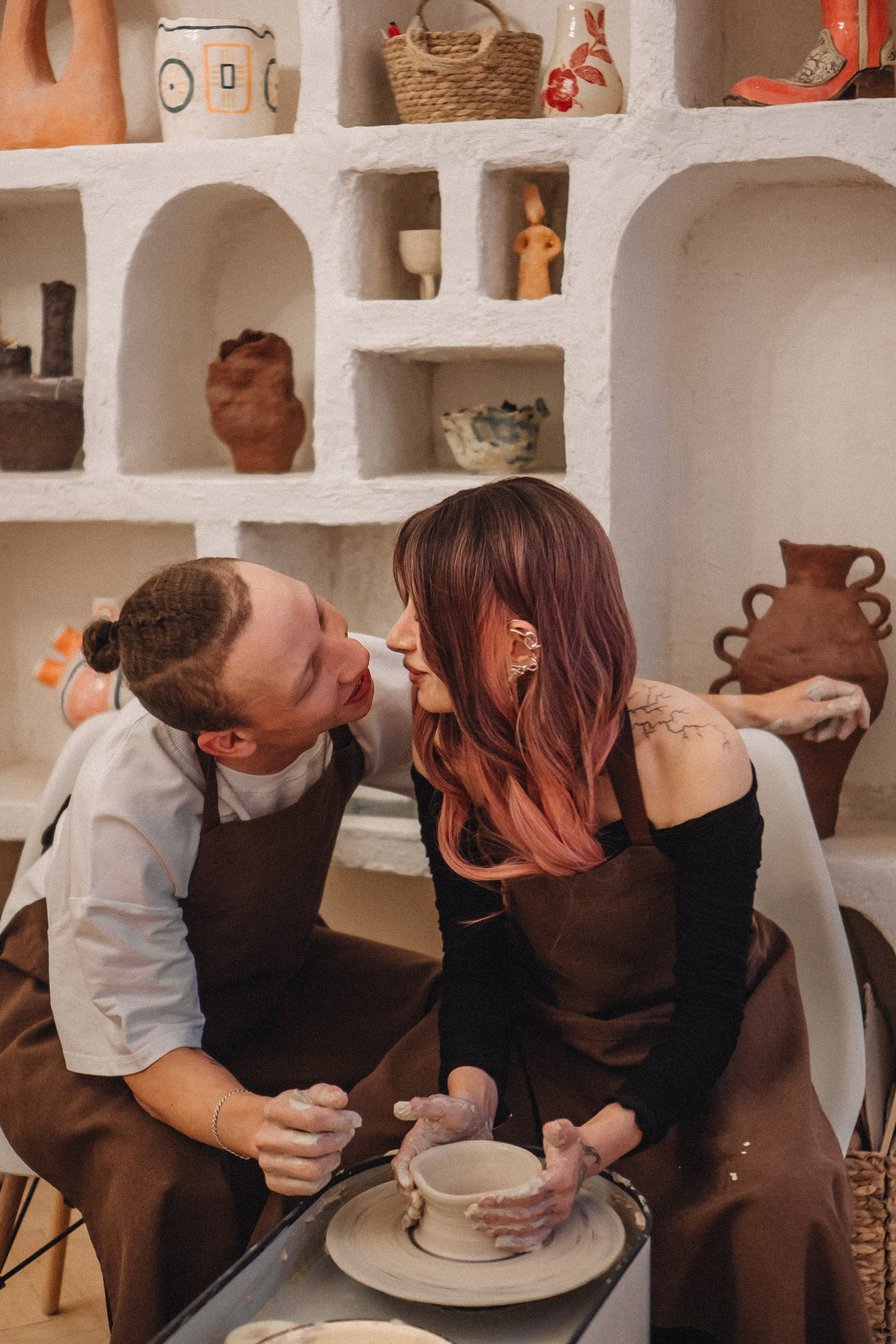 СВИДАНИЕ В ГОНЧАРНОЙ МАСТЕРСКОЙ. Профессиональный фотограф, Санкт-Петербург — Виктория Богомолова