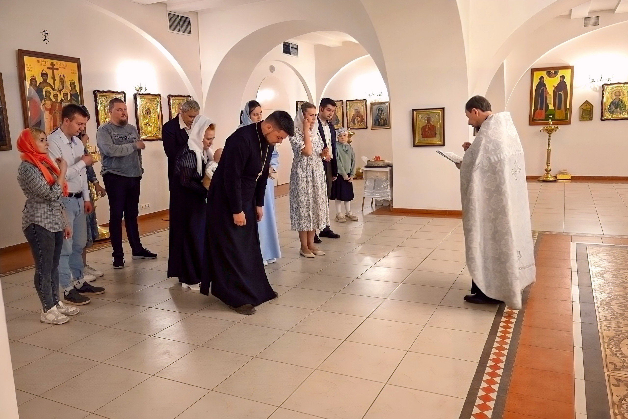 Крещение Бутово отец Андрей. Семейный и детский фотограф Москва