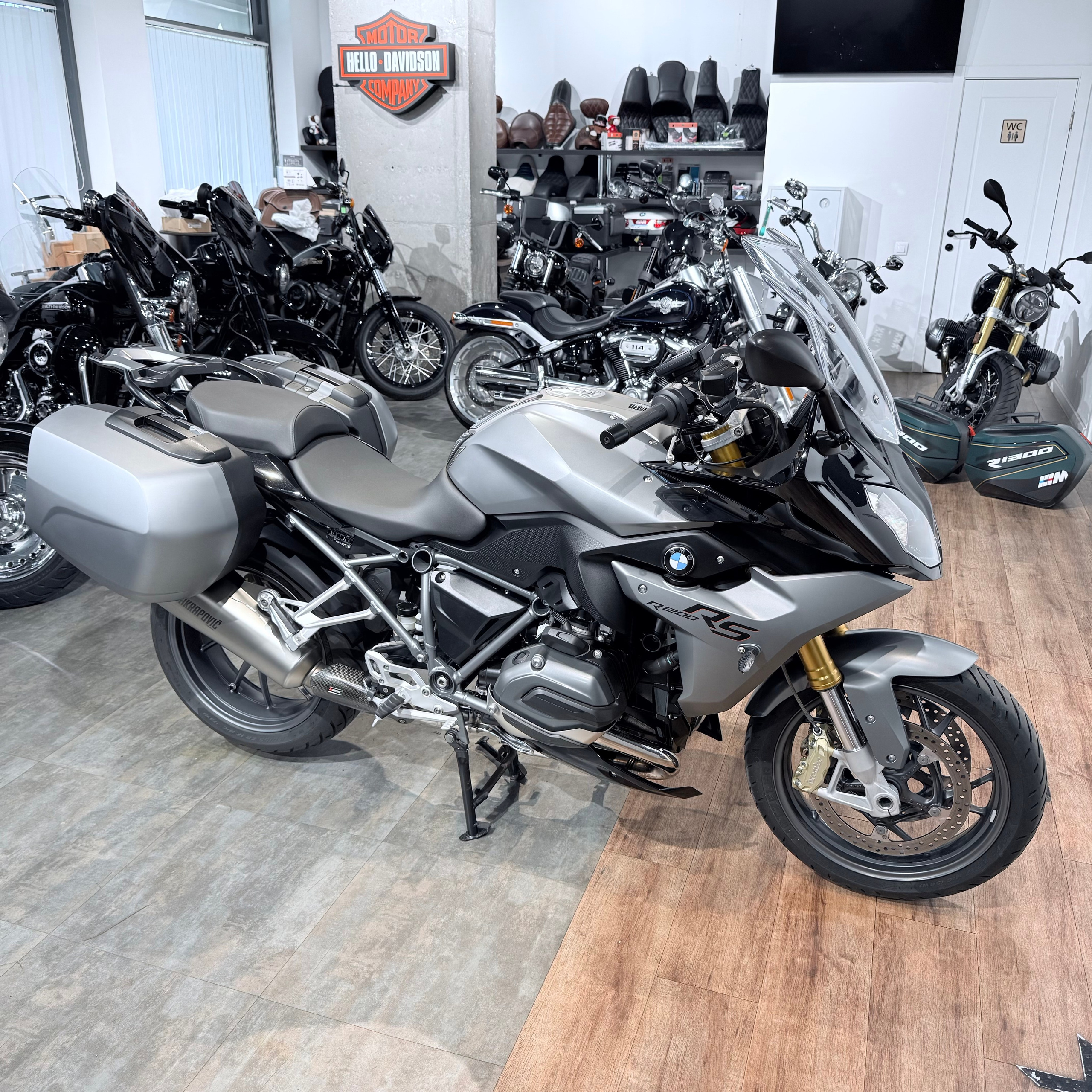 2016 ВМW R1200RS Grаnite Grey Metalliс. Hello Davidson, Москва. Только хорошие мотоциклы…