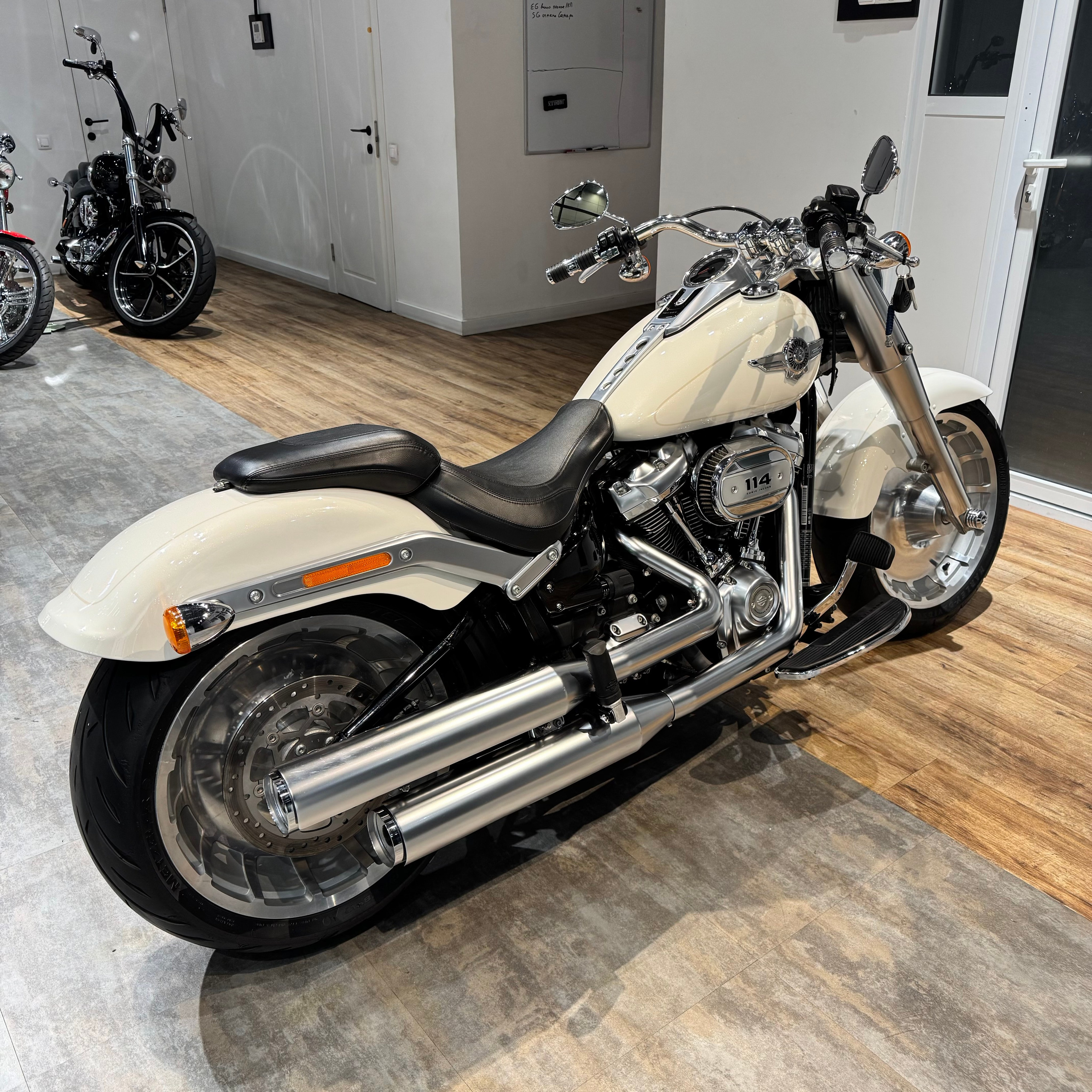 Harley Davidson 114 FAT BOY (Softail) — купить мотоцикл. Hello Davidson, Москва. Только хорошие мотоциклы…